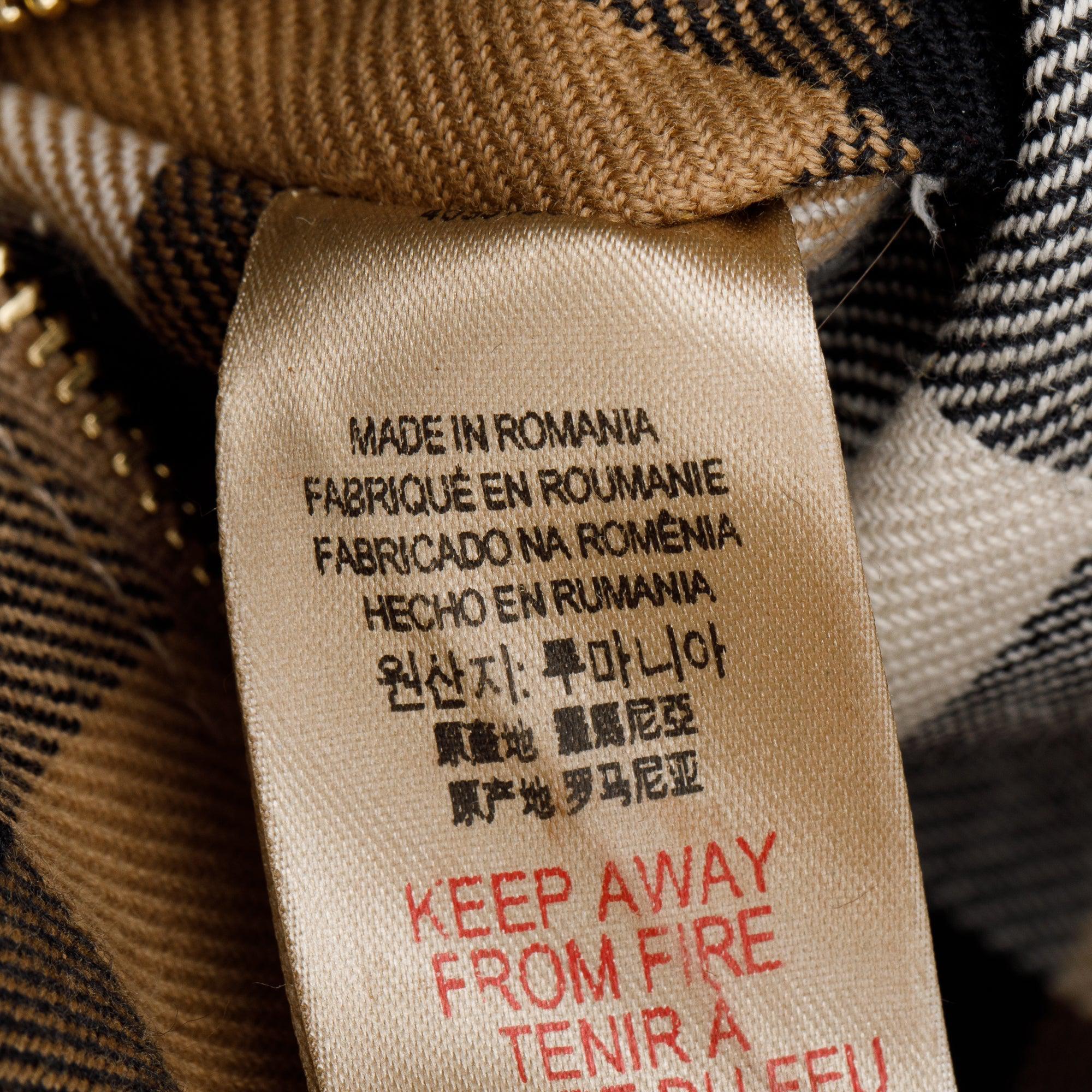 Burberry Black Grain Leather Helmsley Crossbody Bag