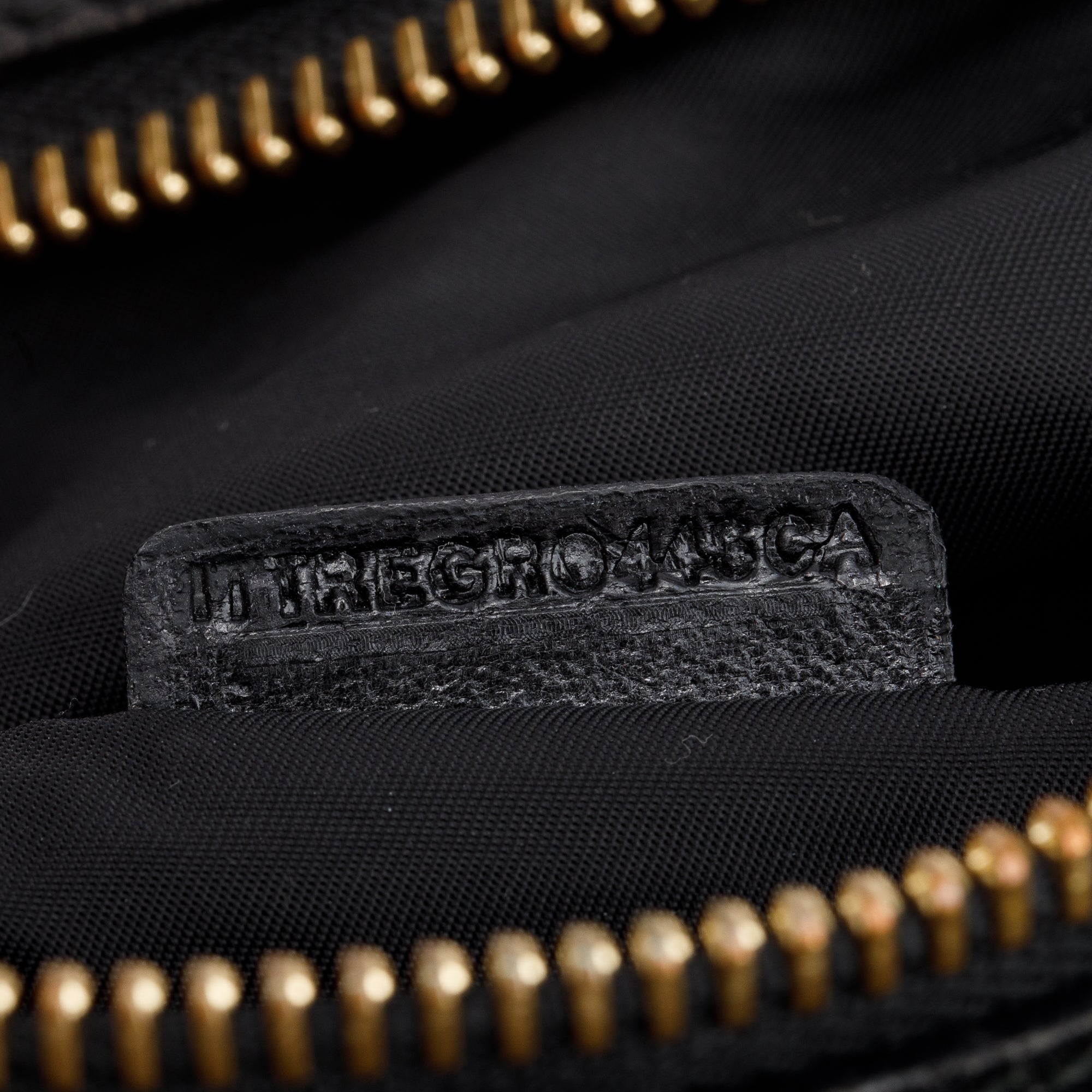 Burberry Black & White Beat Check Nylon Leather Trimmed Ellers Tote Bag