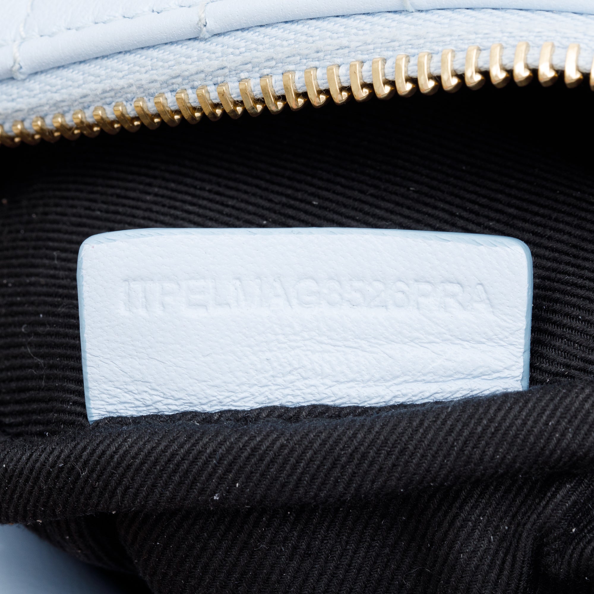 Burberry Blue Quilted Calfskin Leather TB Camera Crossbody Bag