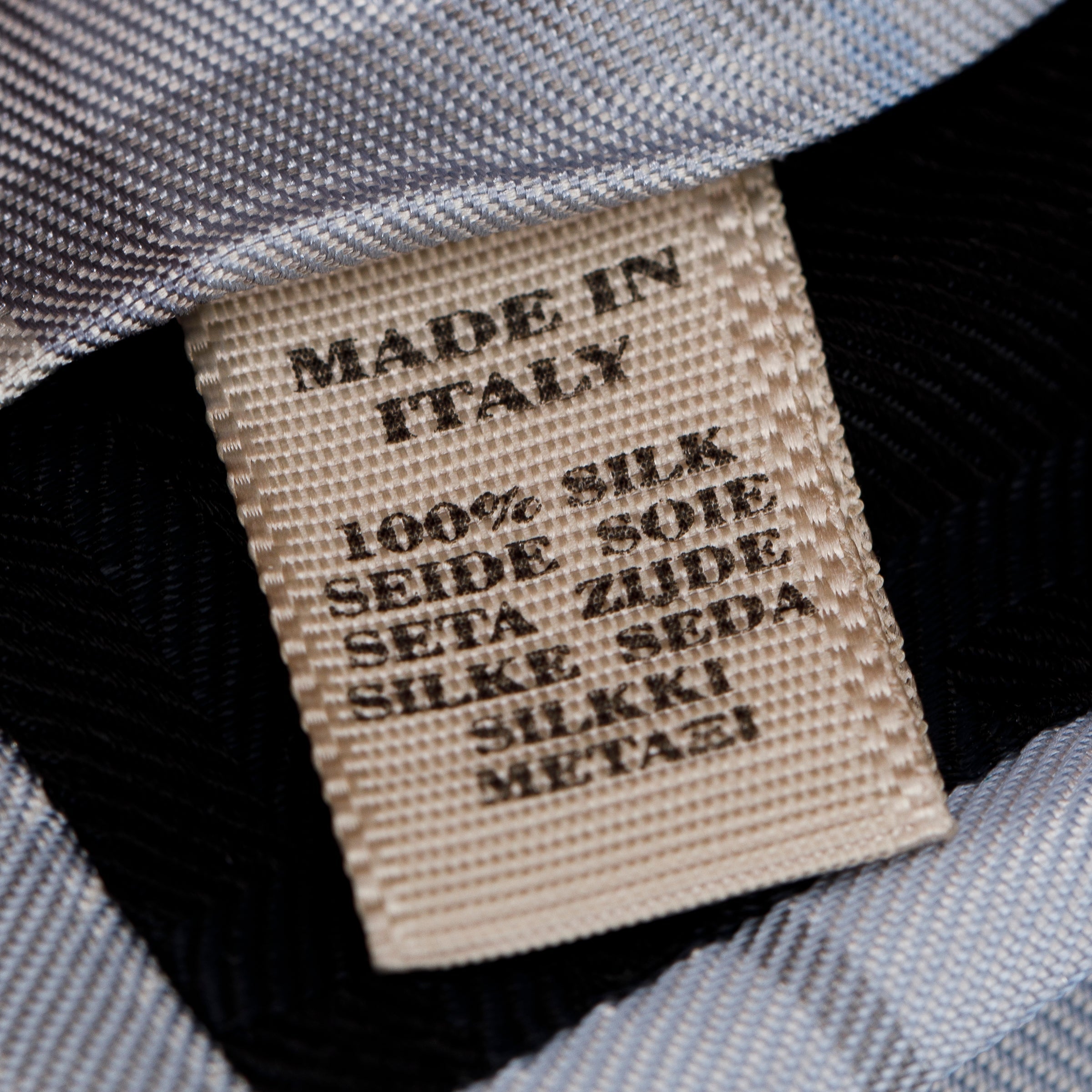 Burberry Blue Silk Tie