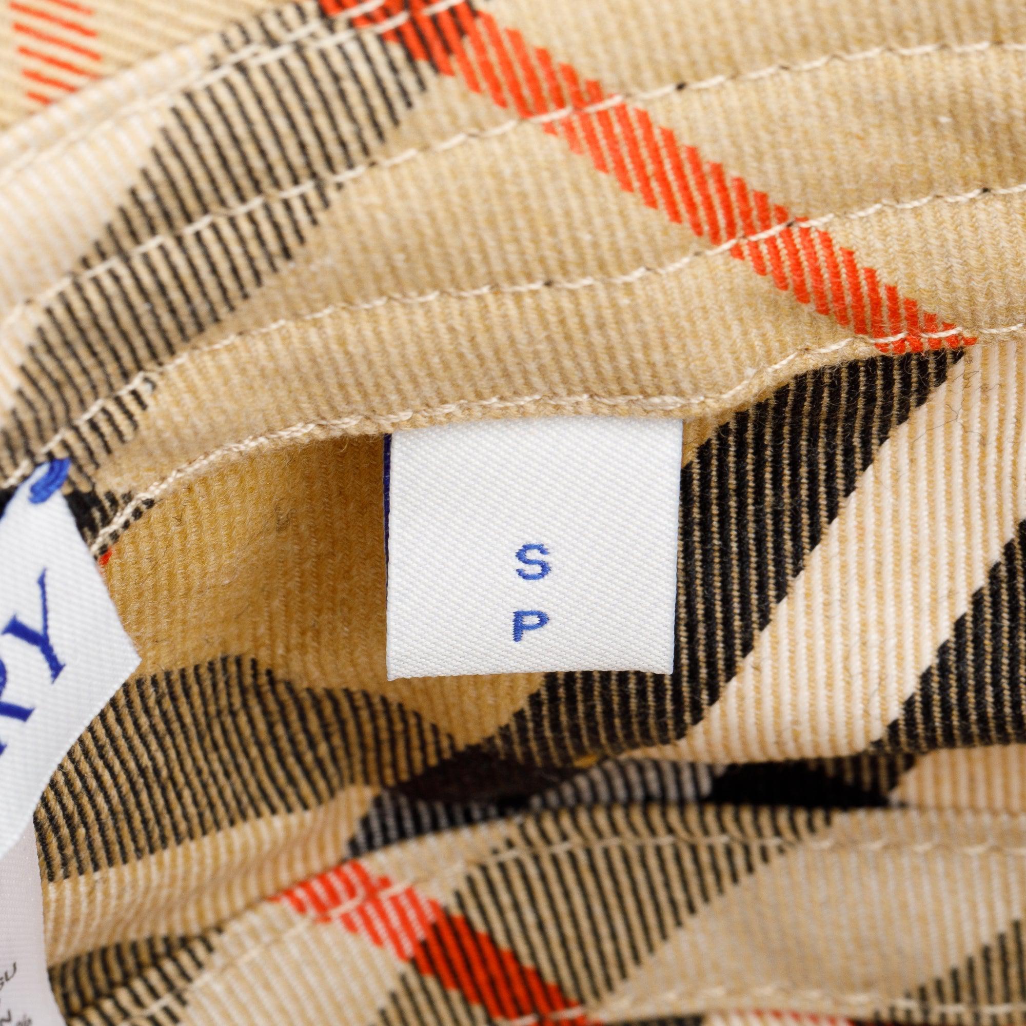 Burberry Check EKD Cotton Blend Bucket Hat, Size S