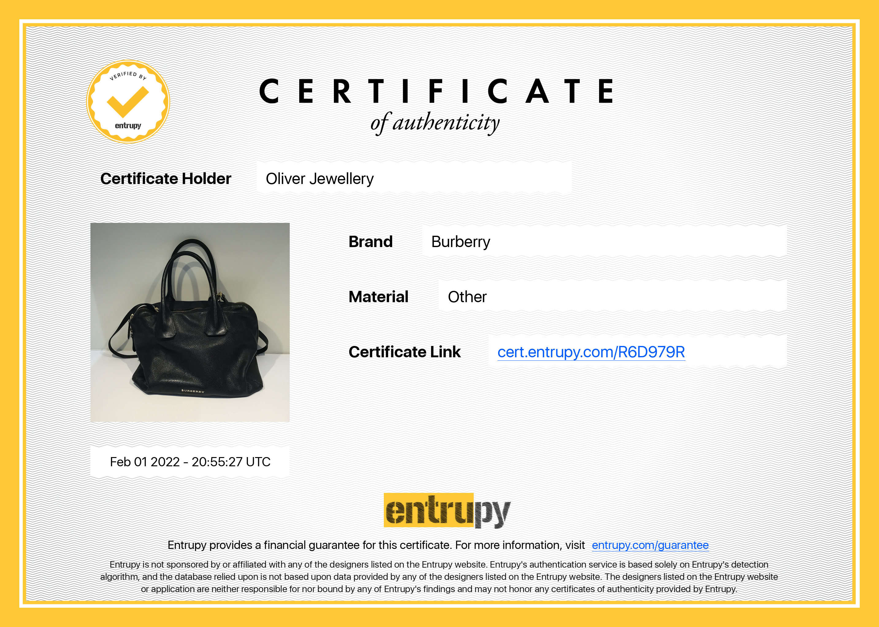 Burberry Greenwood Bowling Bag