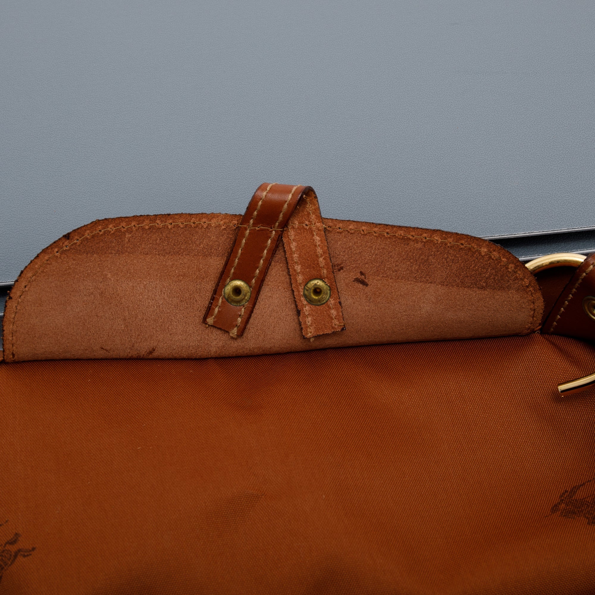 Burberry Haymarket Check Garment Bag w/ 2 Hangers