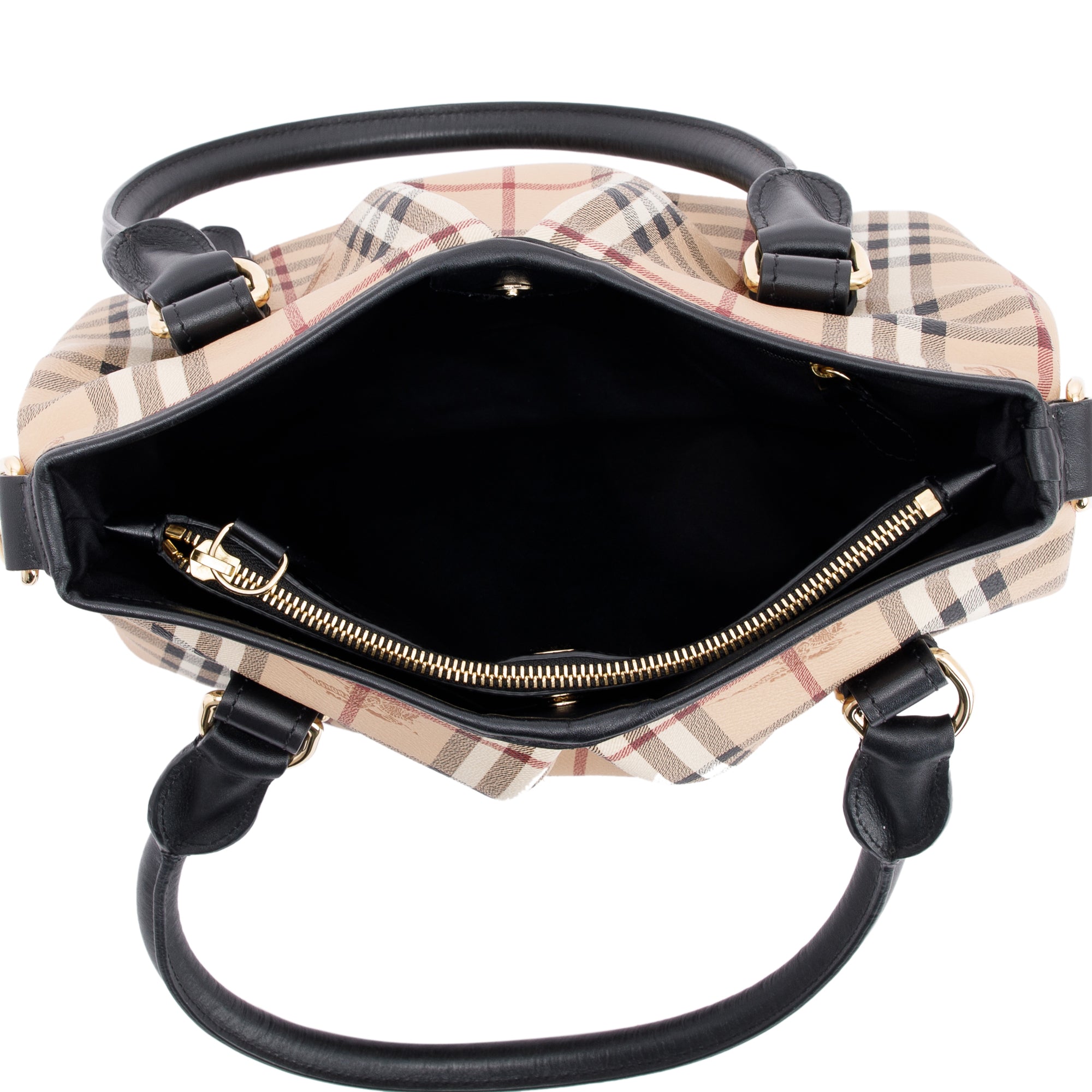 Burberry Haymarket Check Northfield Tote w/ Strap
