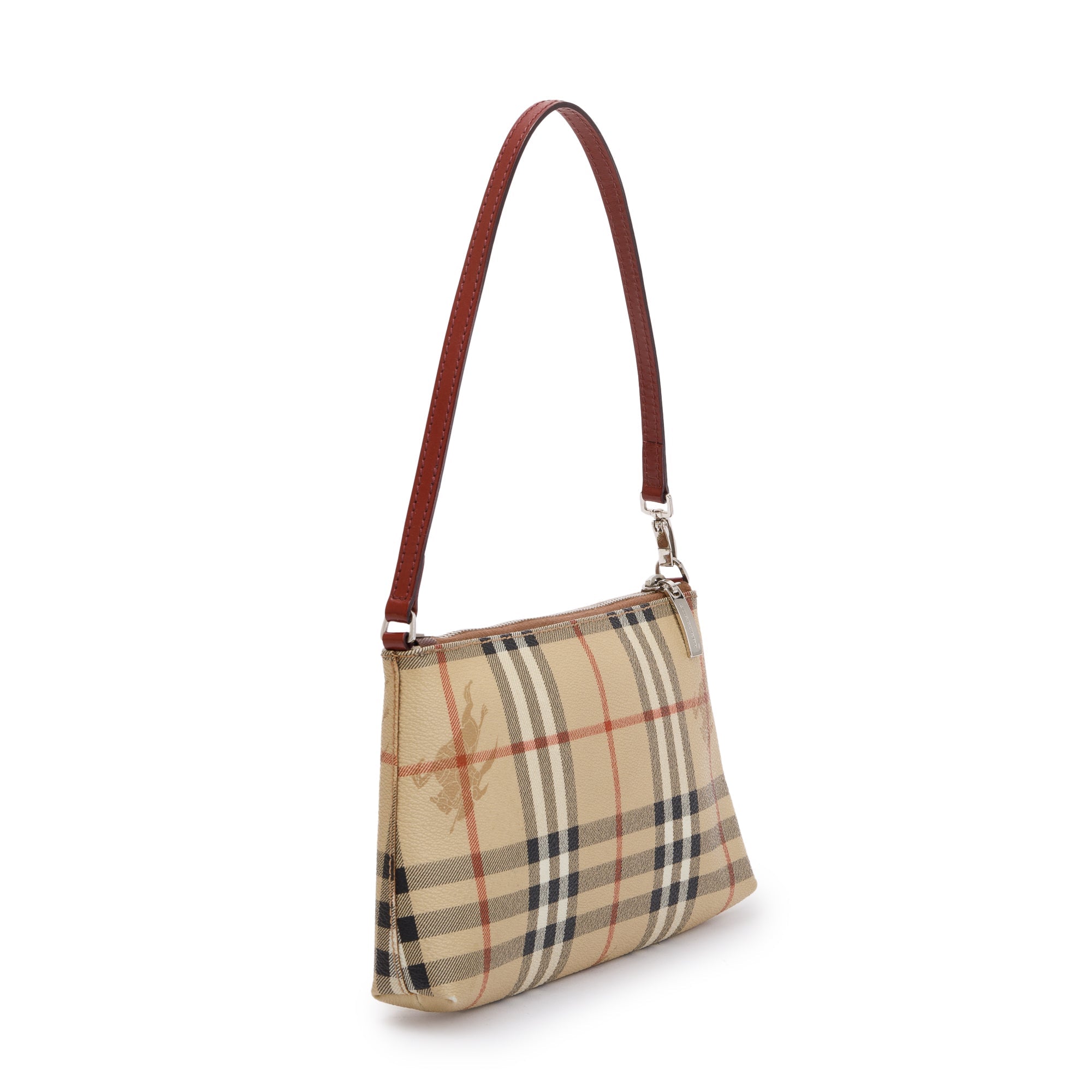 Burberry Haymarket Check Pochette Bag