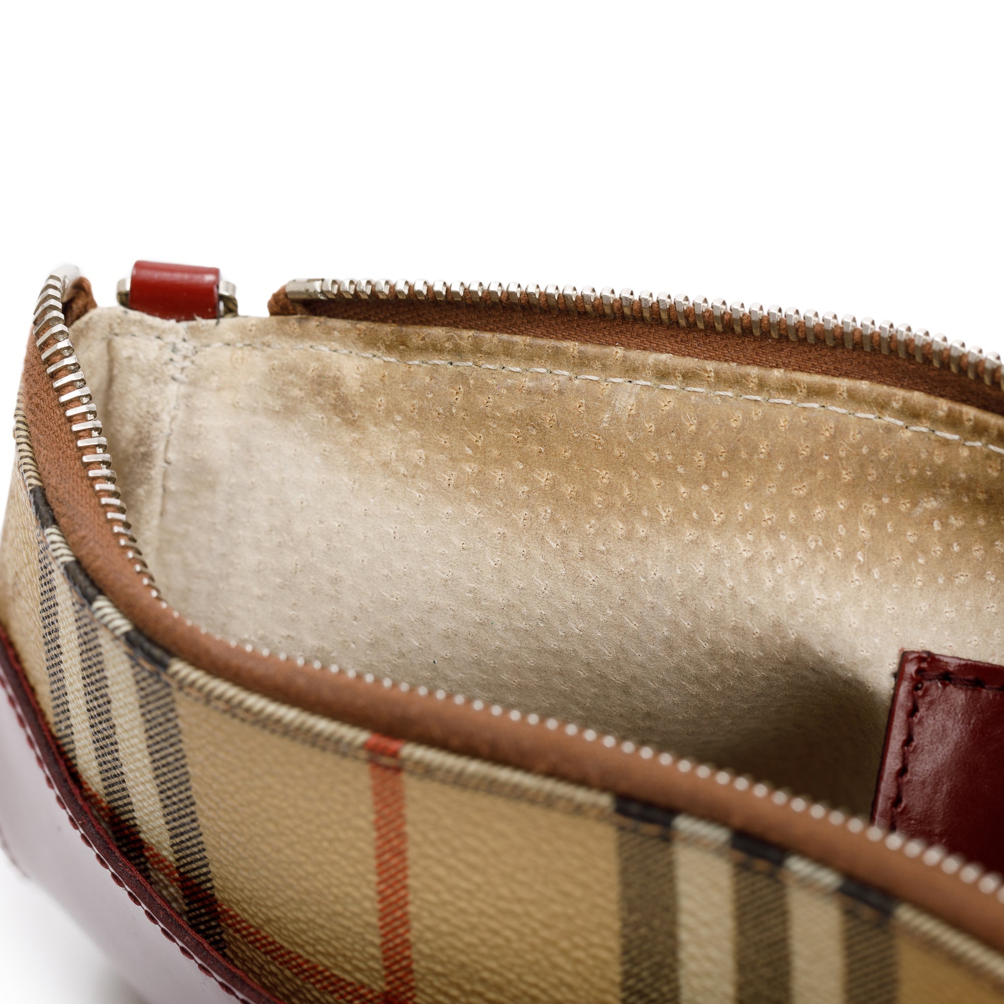 Burberry Haymarket Check Pochette Bag