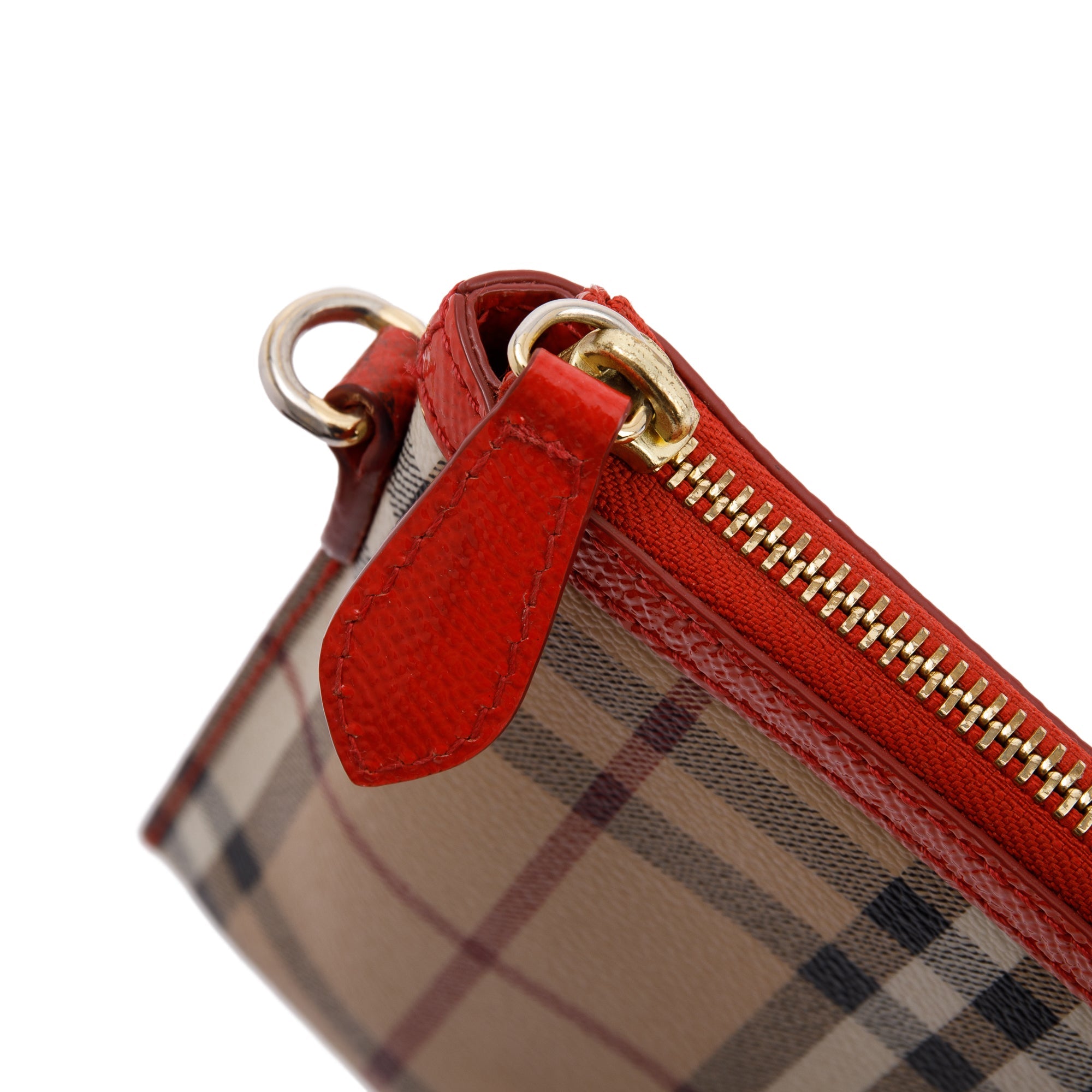 Burberry Haymarket Check Small Peyton Crossbody Bag