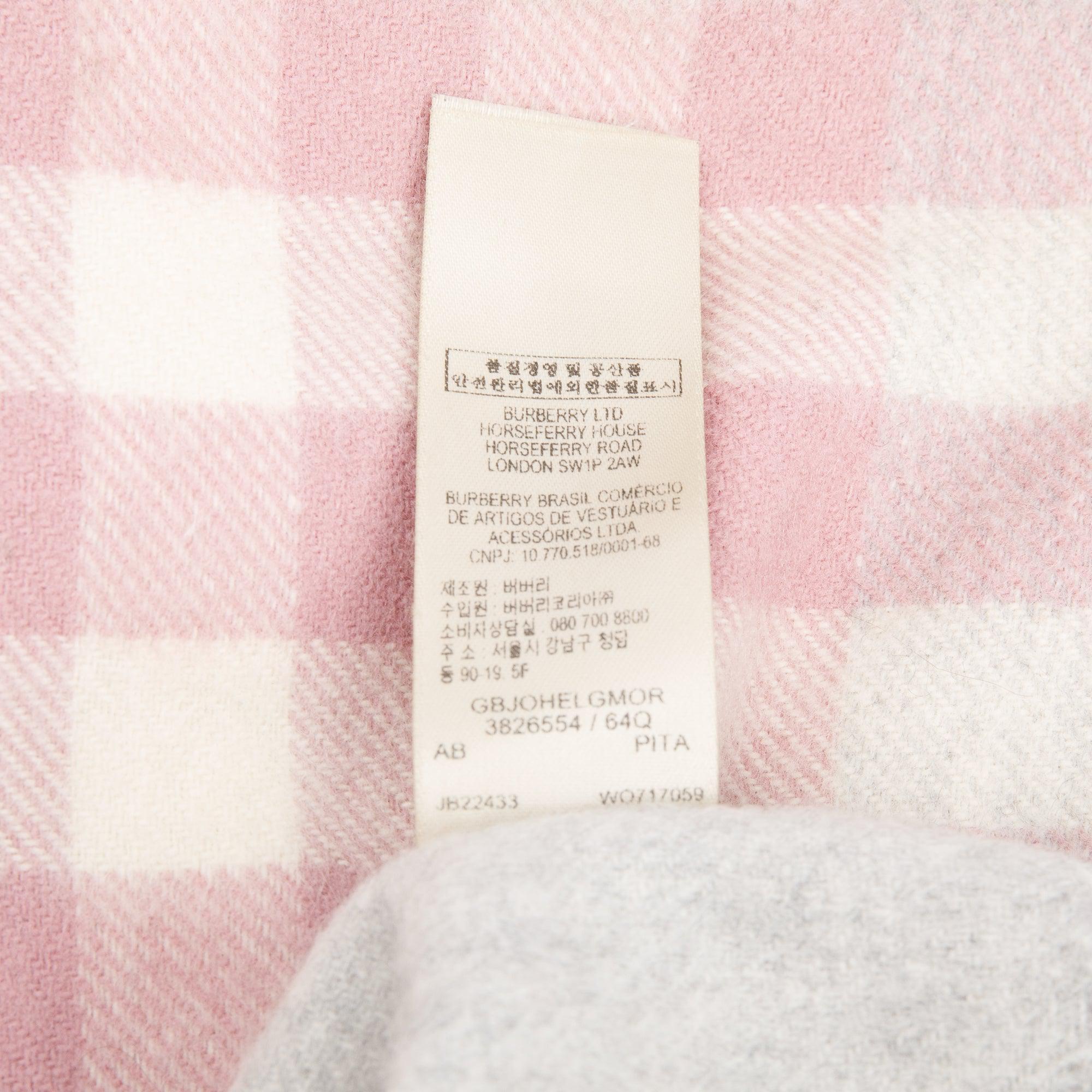 Burberry Horseferry House Check Cashmere Scarf