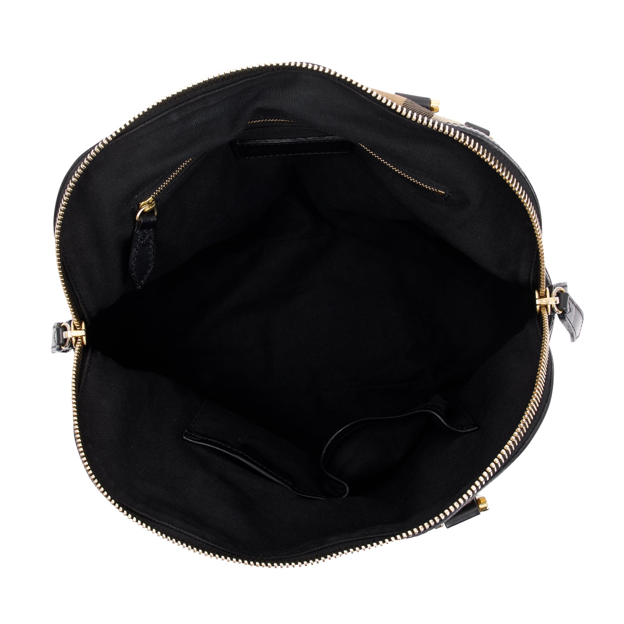 Burberry House Check Bridle Orchard Handle Bag