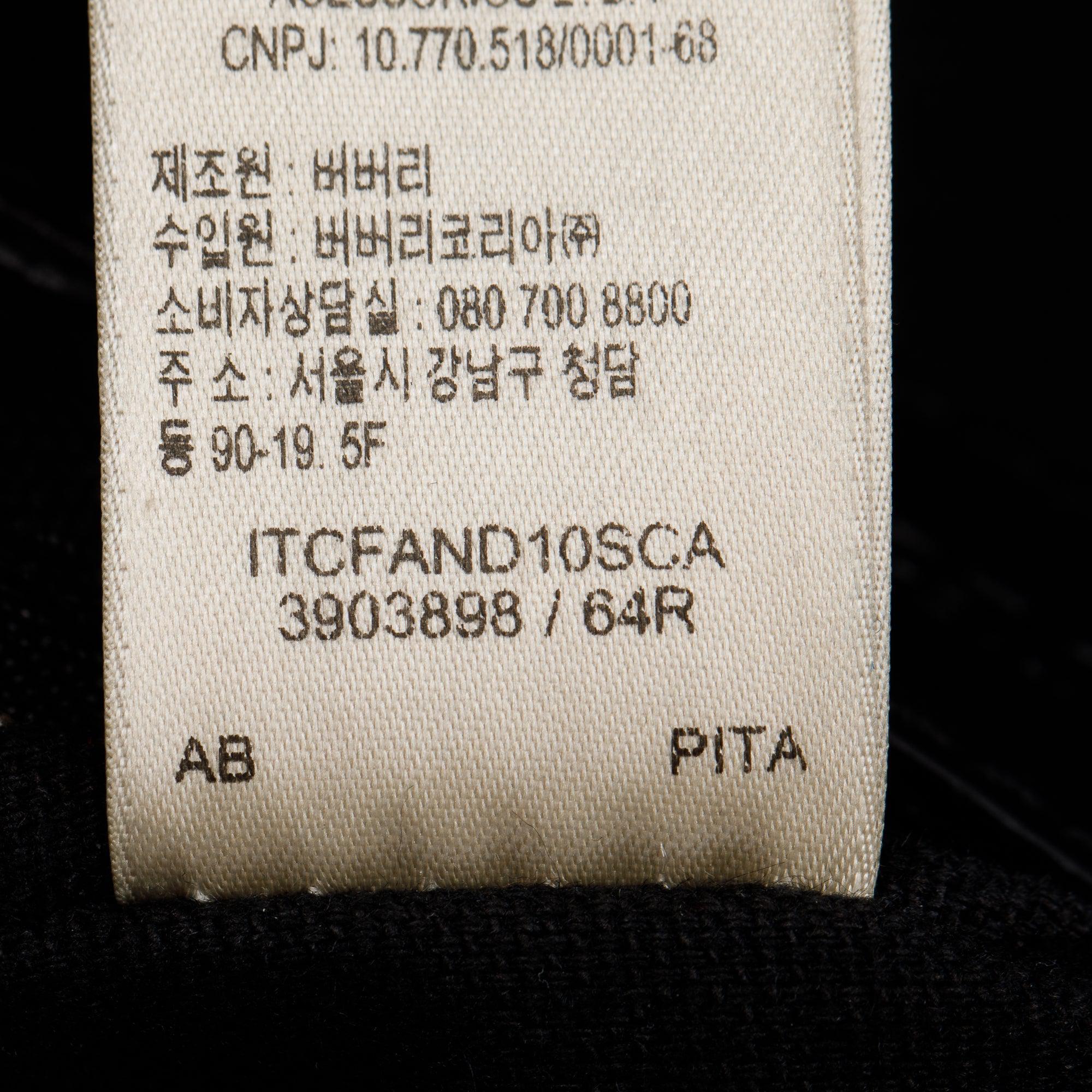 Burberry House Check Bridle Orchard Handle Bag