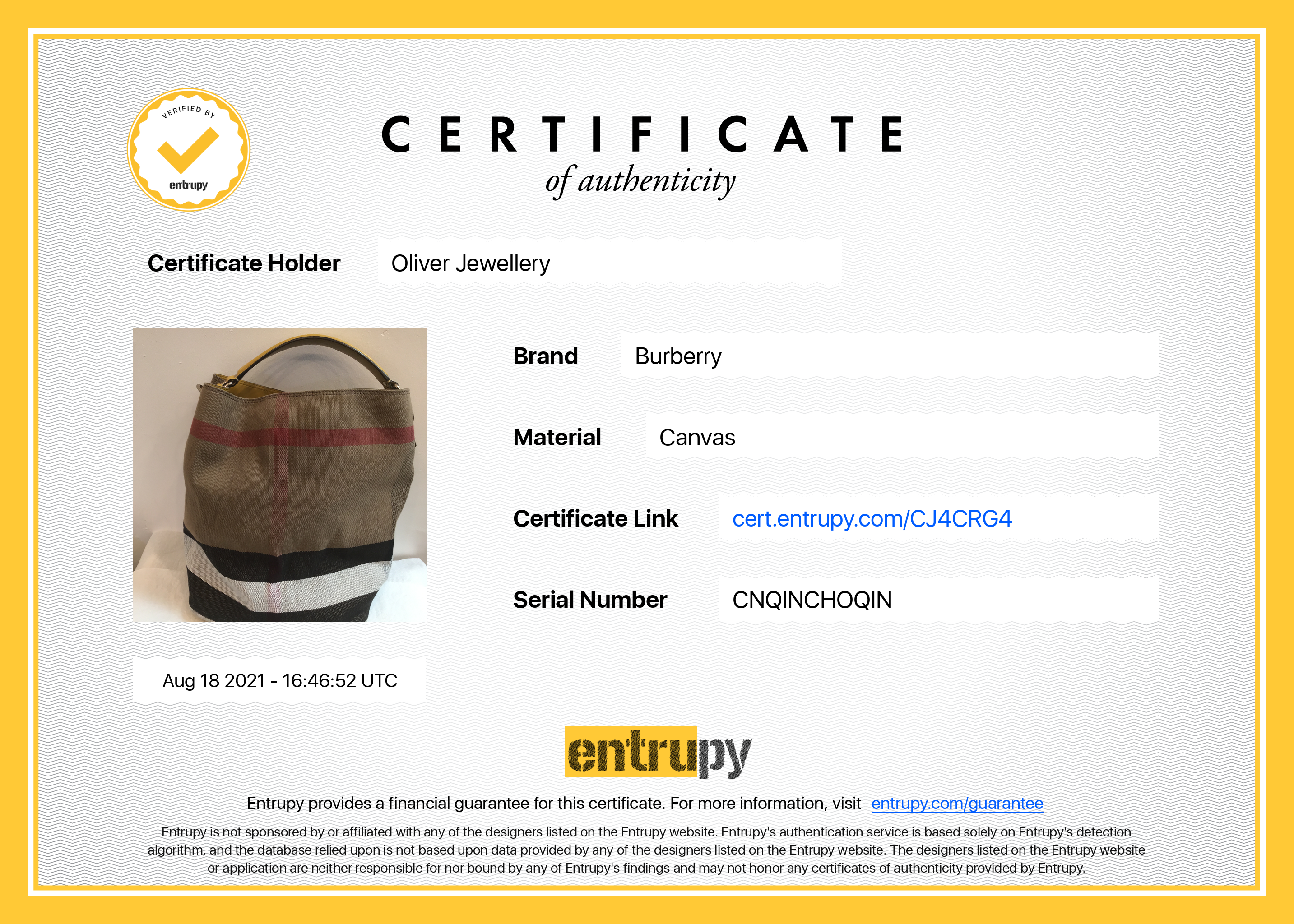 Burberry House Check Bucket Bag