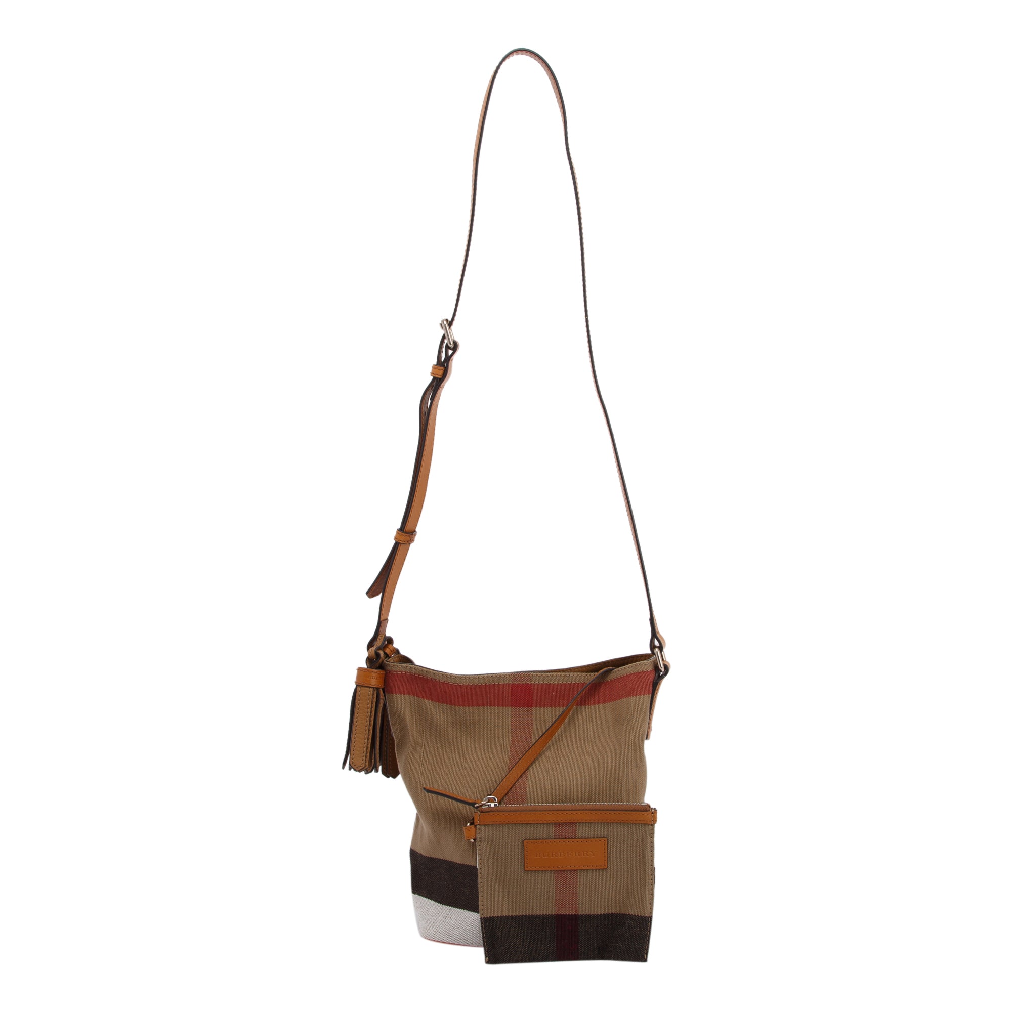Burberry House Check Bucket Small Ashby Bag