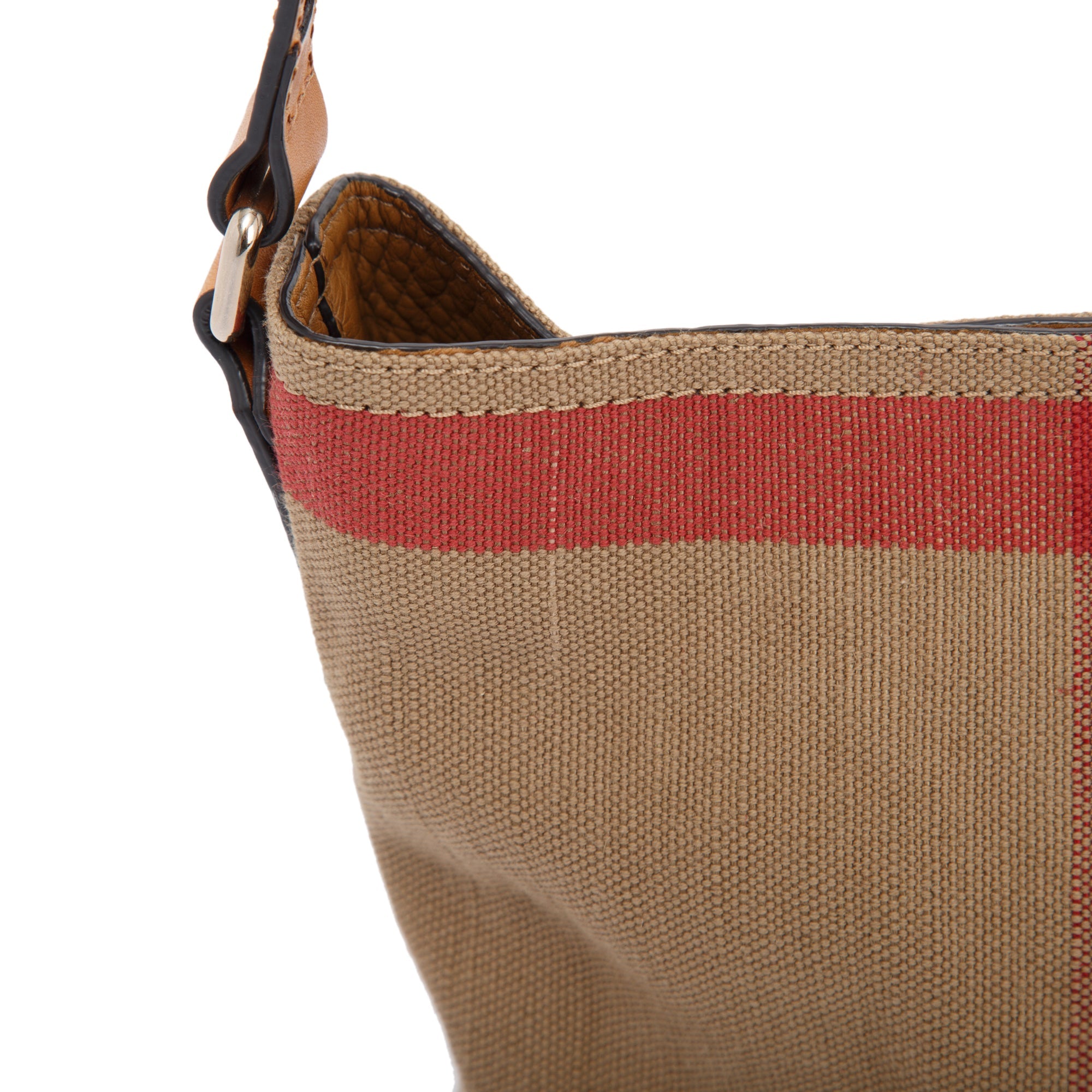 Burberry House Check Bucket Small Ashby Bag