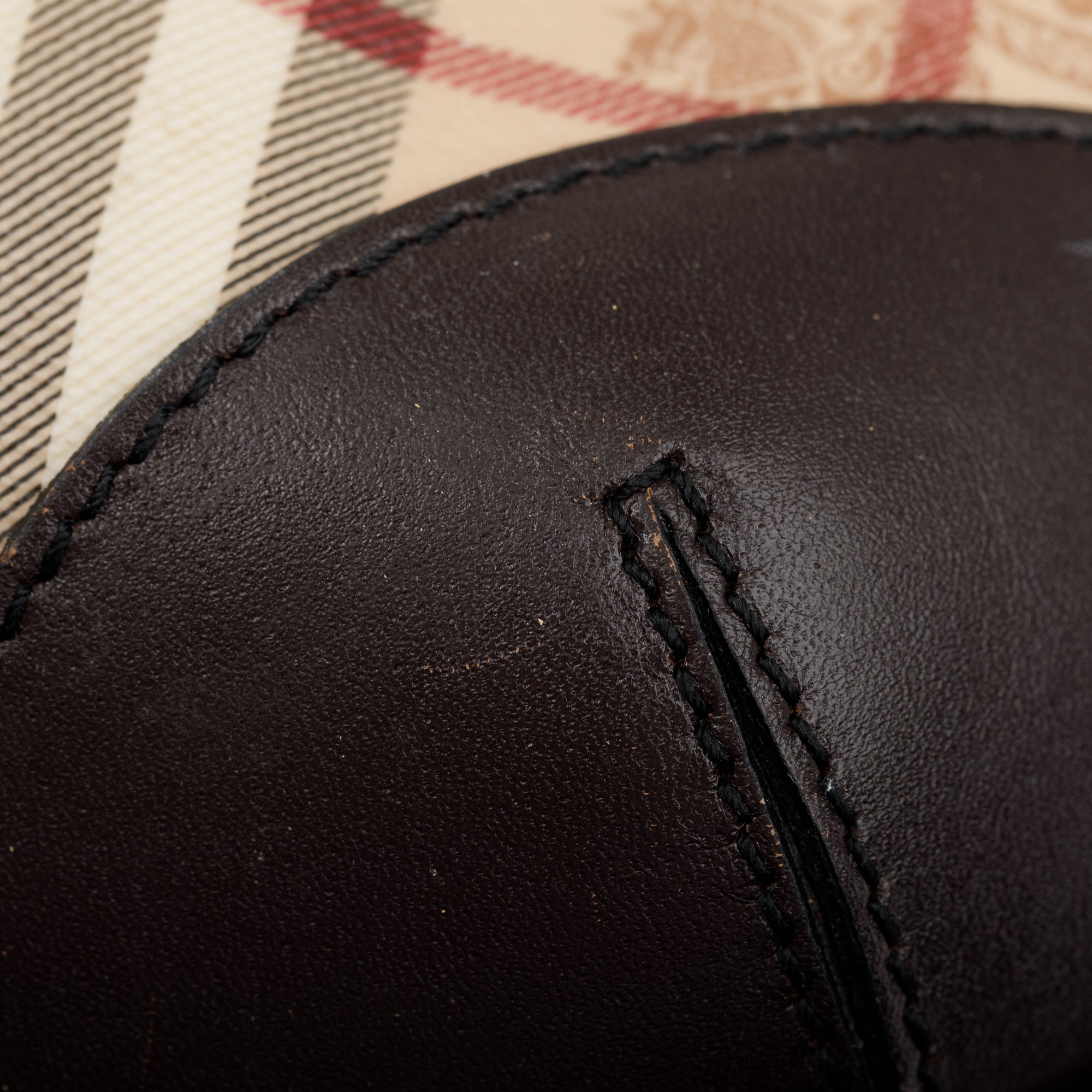 Burberry House Check Canvas Medium Willenmore Hobo Bag w/ Strap