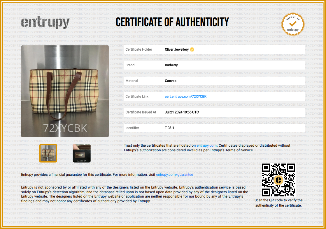 Burberry London Nova Check Tote Bag