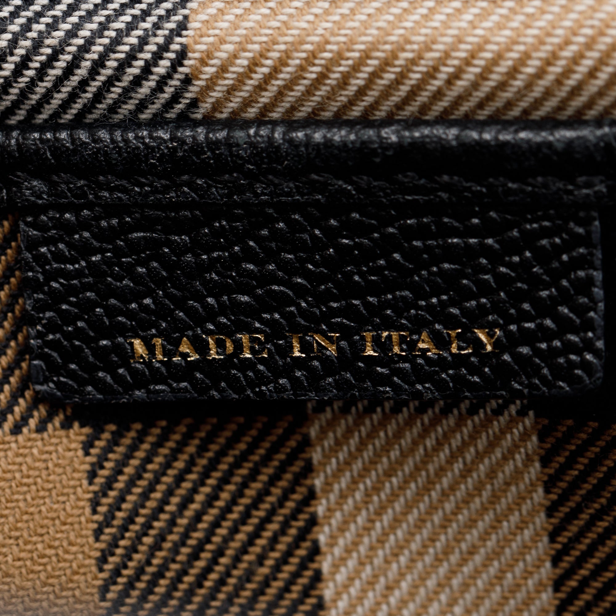 Burberry Medium Leather Buckle Tote w/ Strap