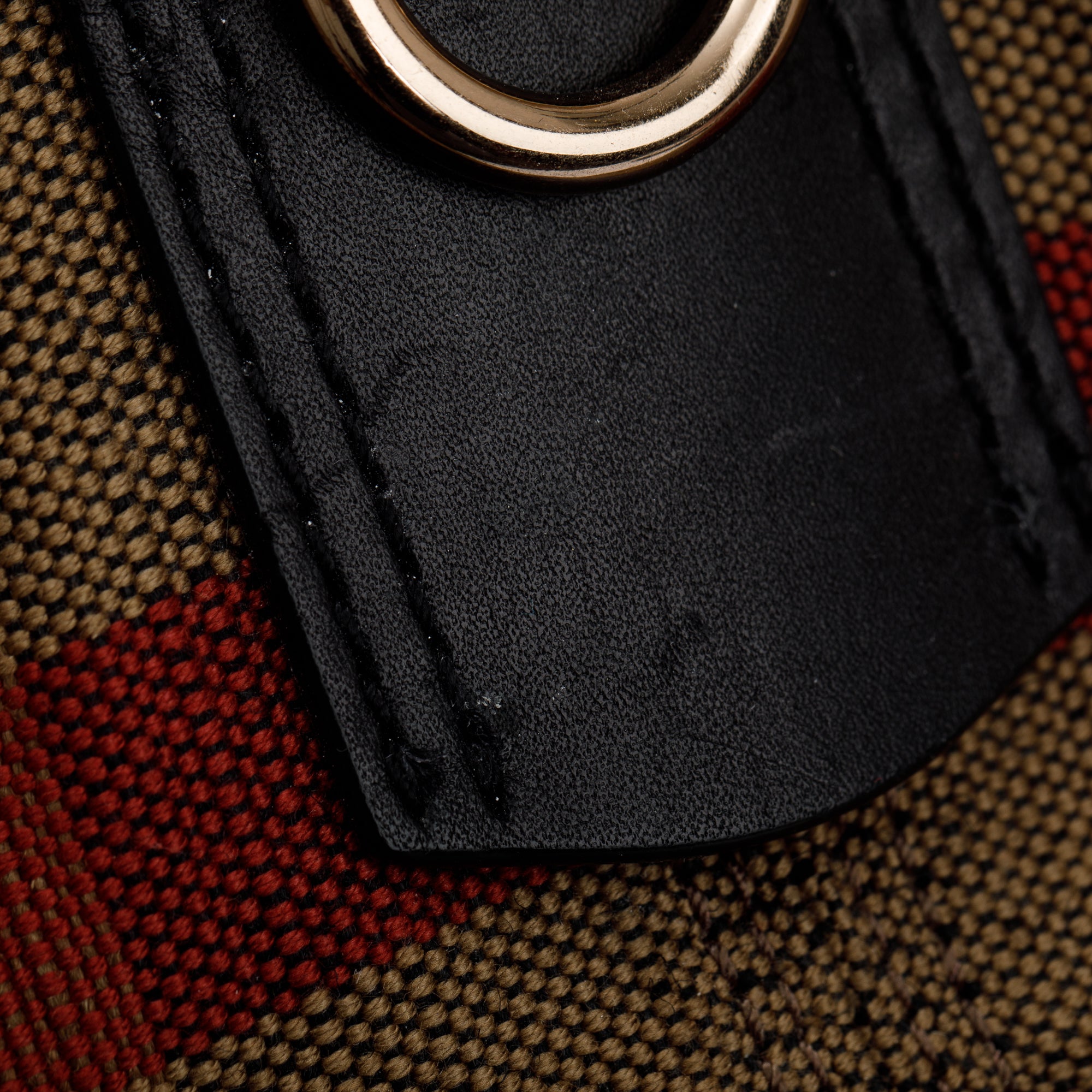 Burberry Mega Check Medium Ashby Hobo Bag w/ Strap & Pouch