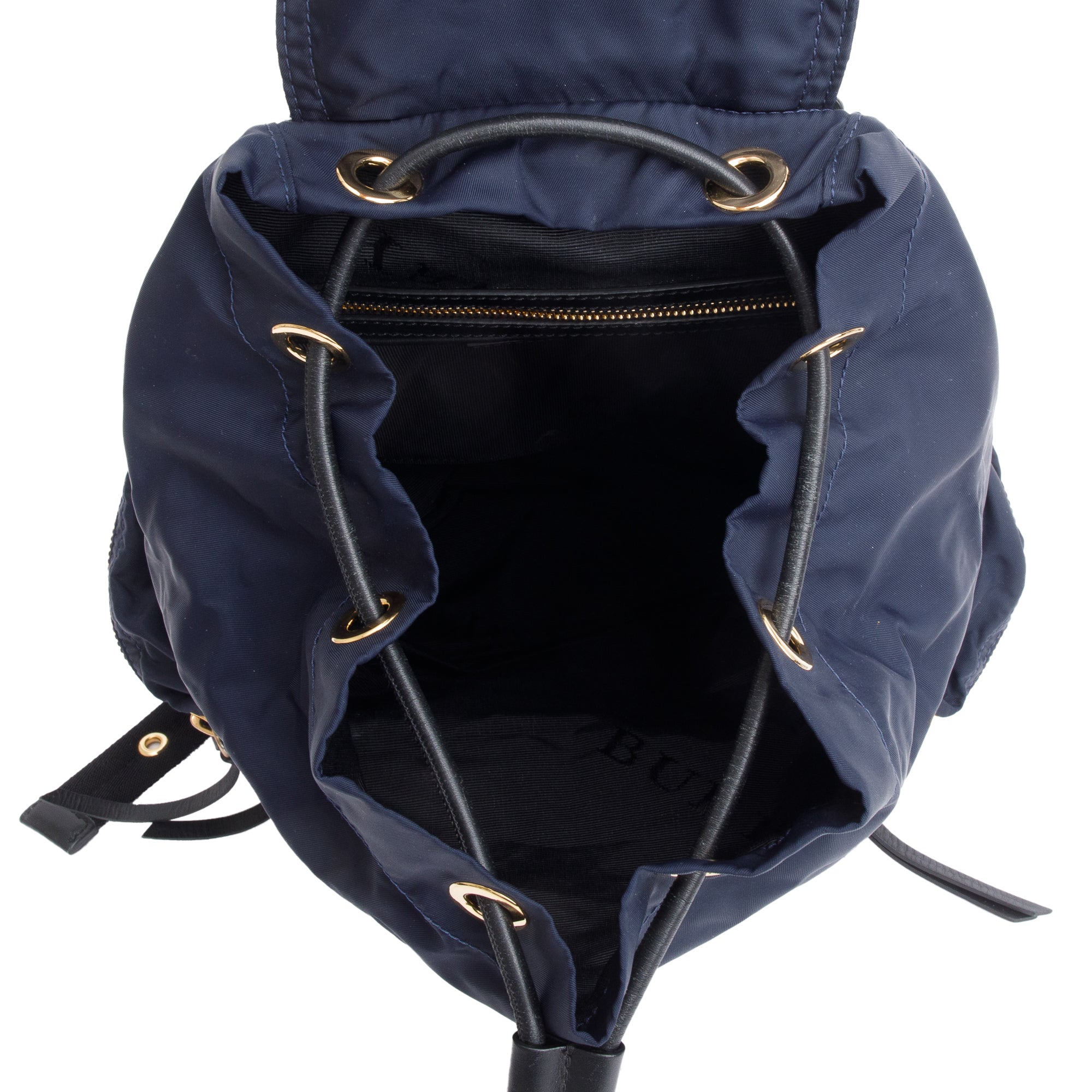 Burberry Navy Technical Nylon Large Rucksack Backpack