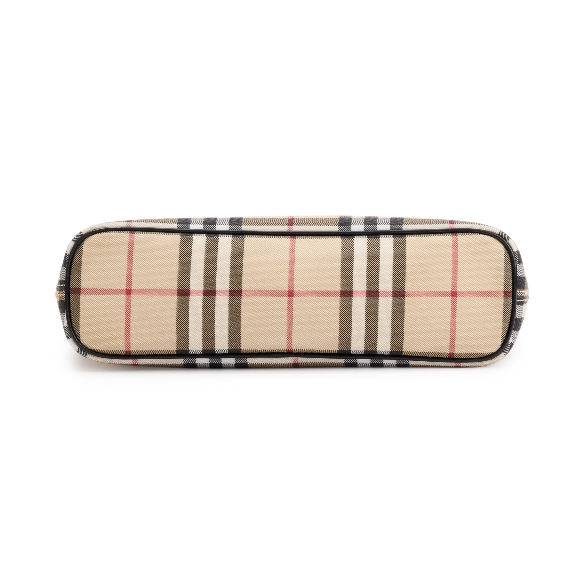 Burberry Nova Check Canvas Shoulder Bag