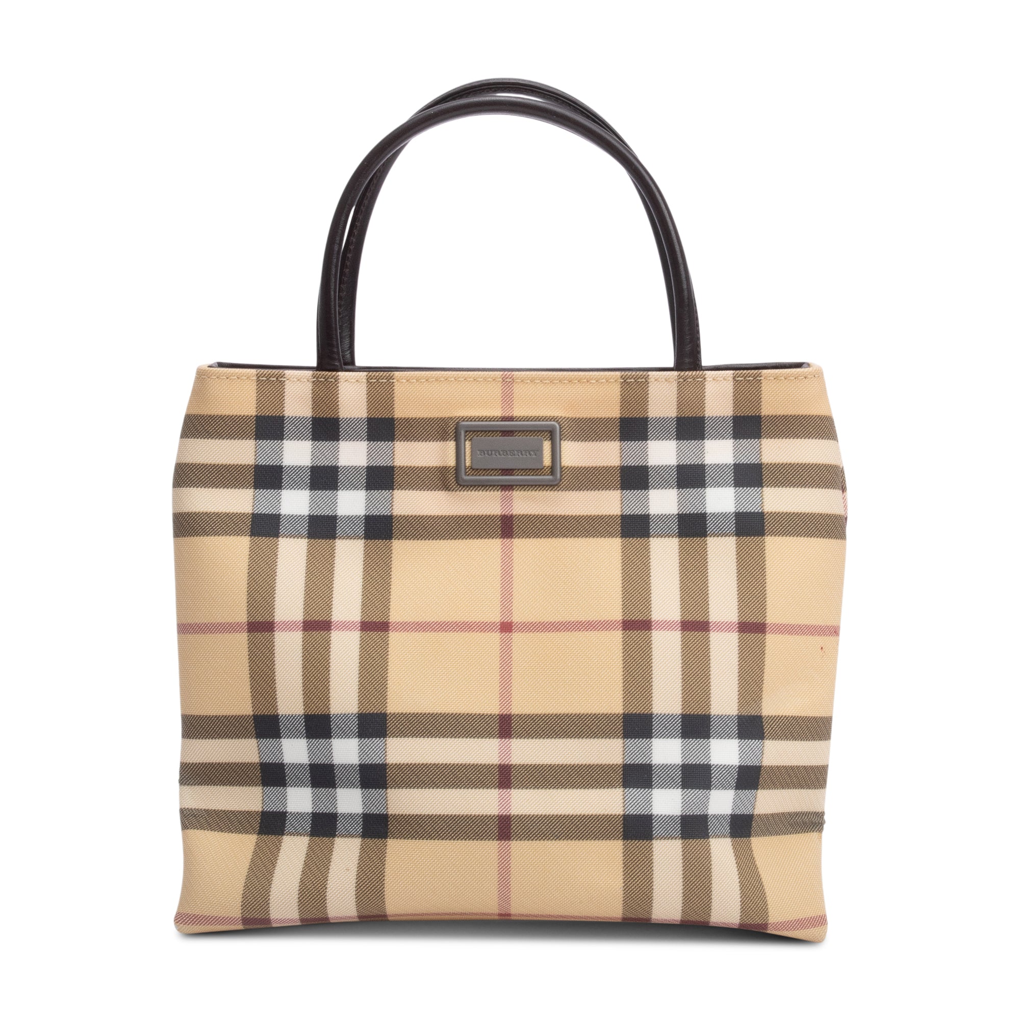 Burberry Nova Check Small Tote