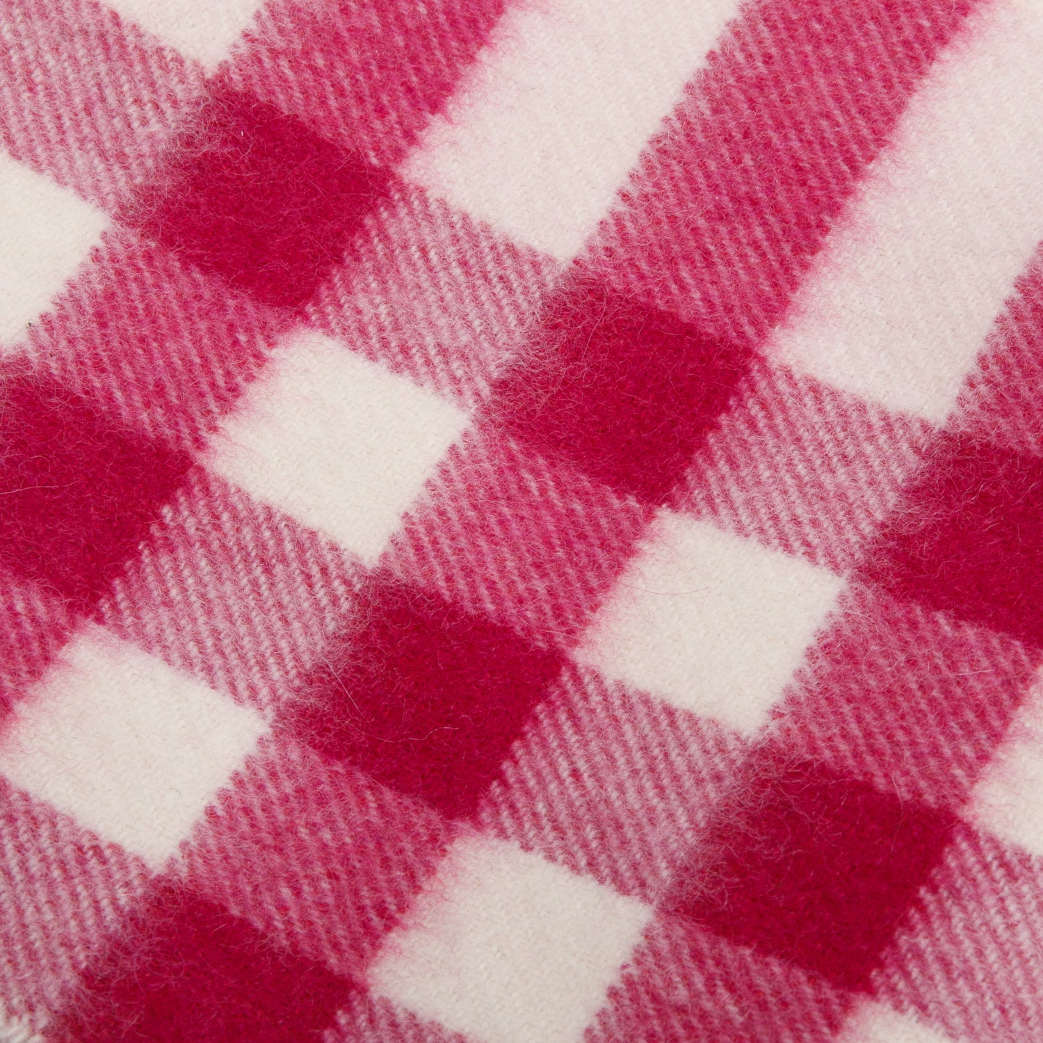 Burberry Pink Multicolor House Check Cashmere Scarf