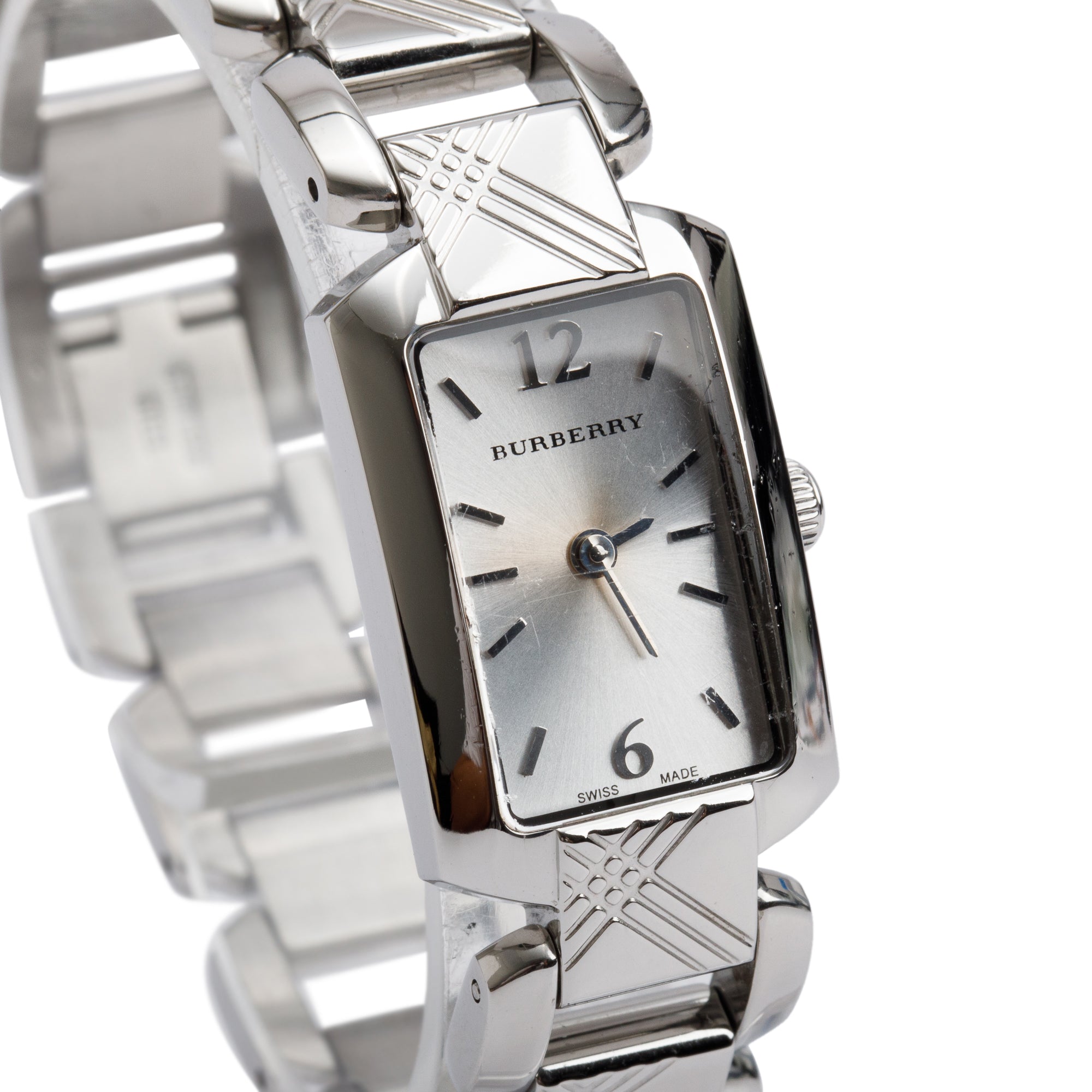 Stainless Steel Burberry Watch Bu 4211 Burberry Stainless Steel