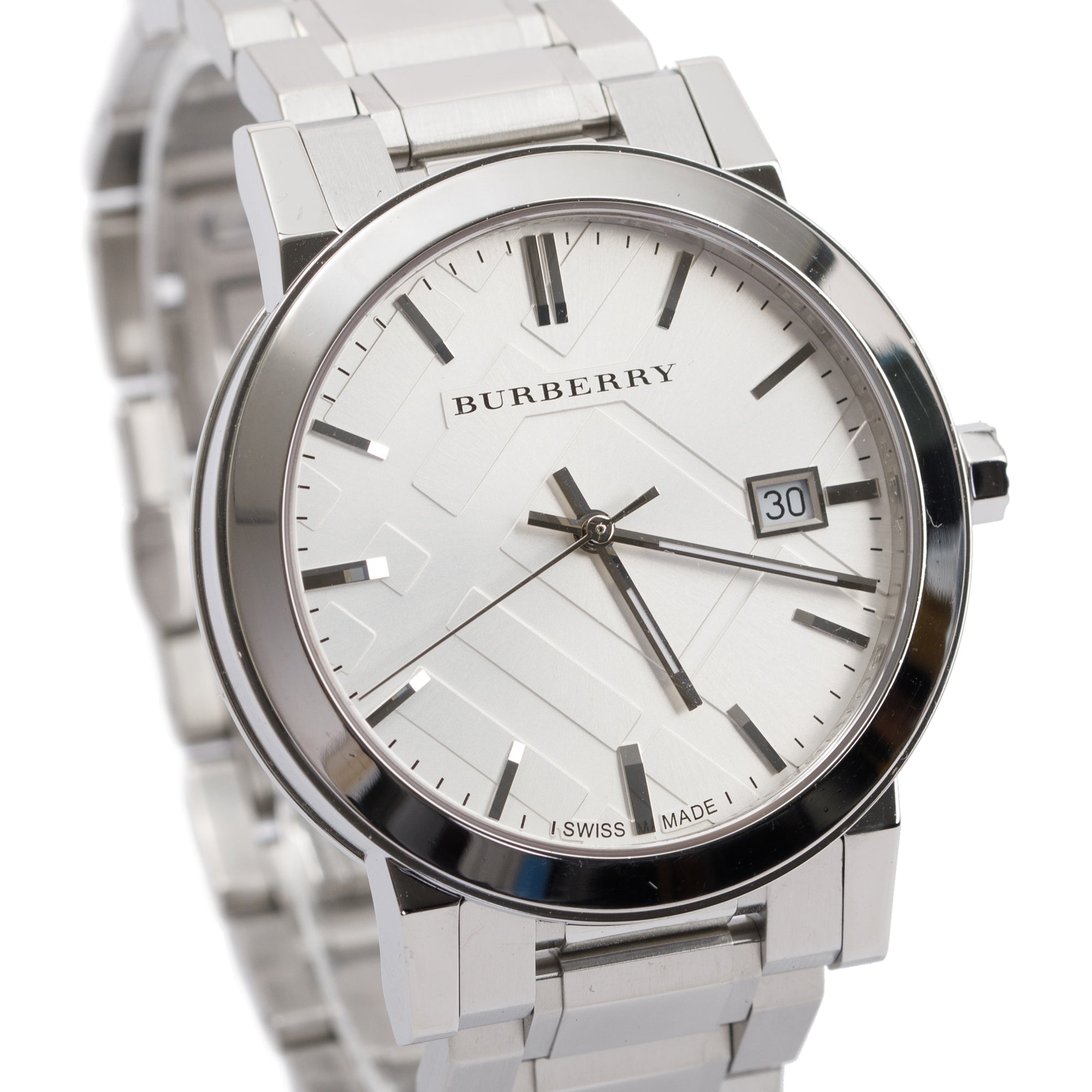 Burberry Stainless Steel BU9000 The City 38 MM Watch