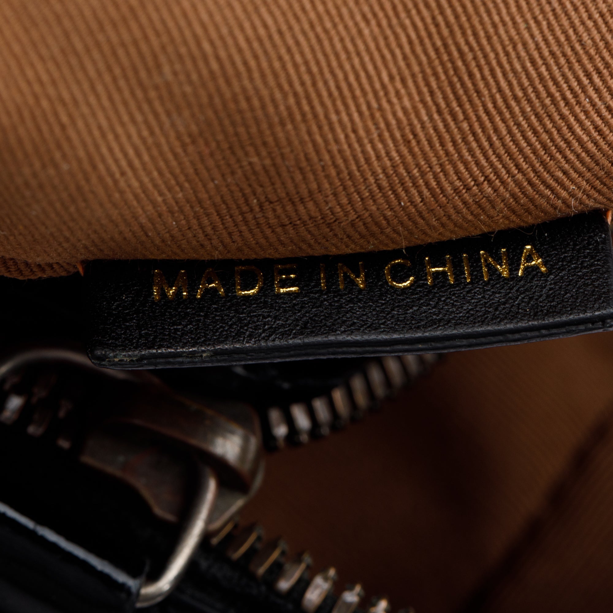 Burberry Vintage Check Black Patent Leather Trim Handle Bag