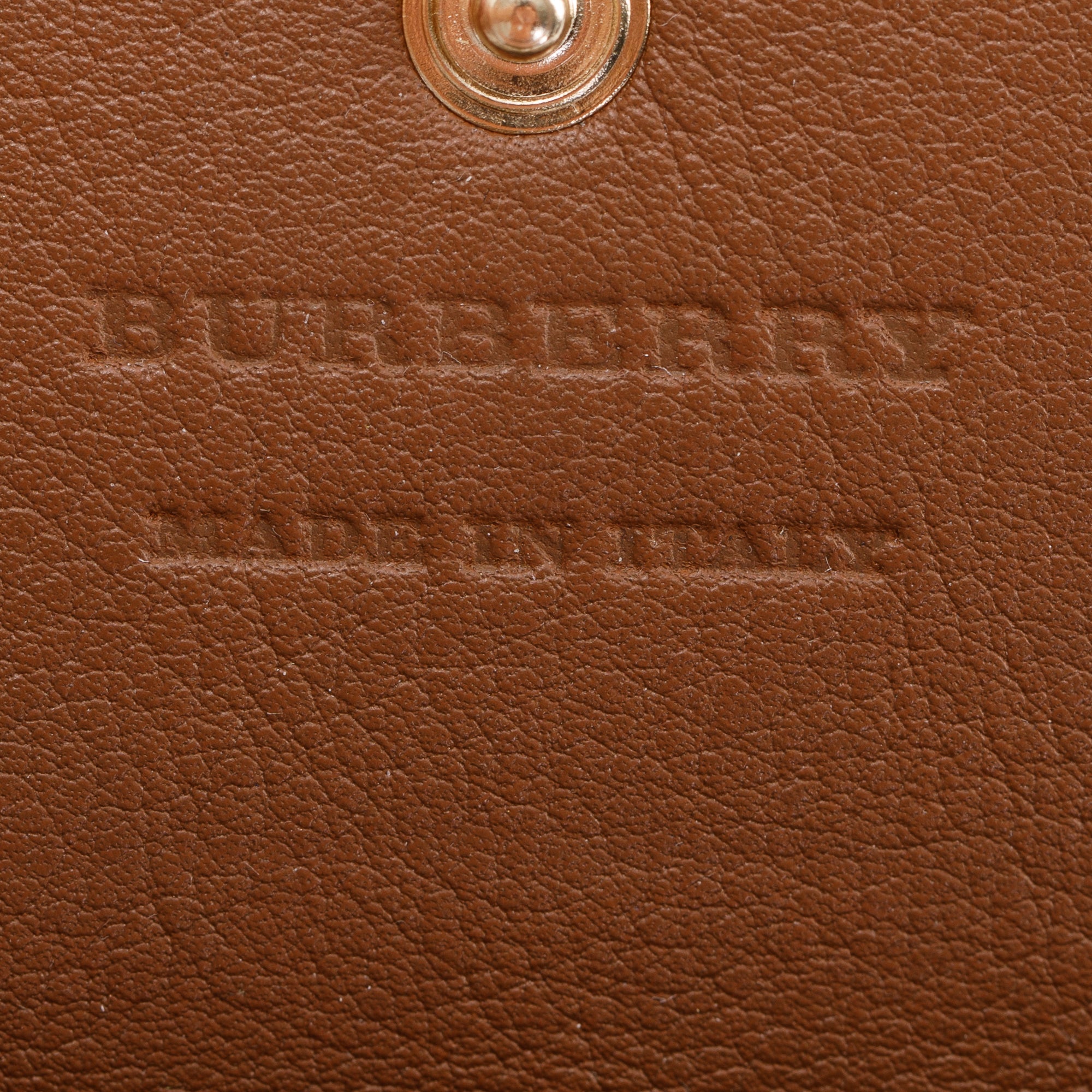 Burberry Vintage Check Flap Card Case Wallet