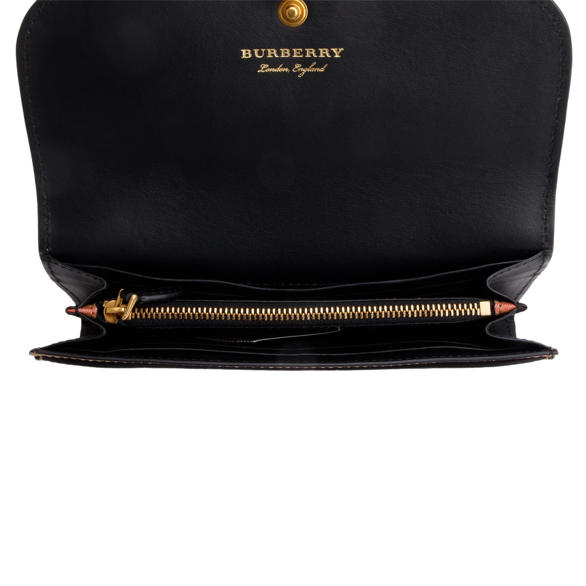 Burberry Vintage Check Halton Continental Wallet w/ Box