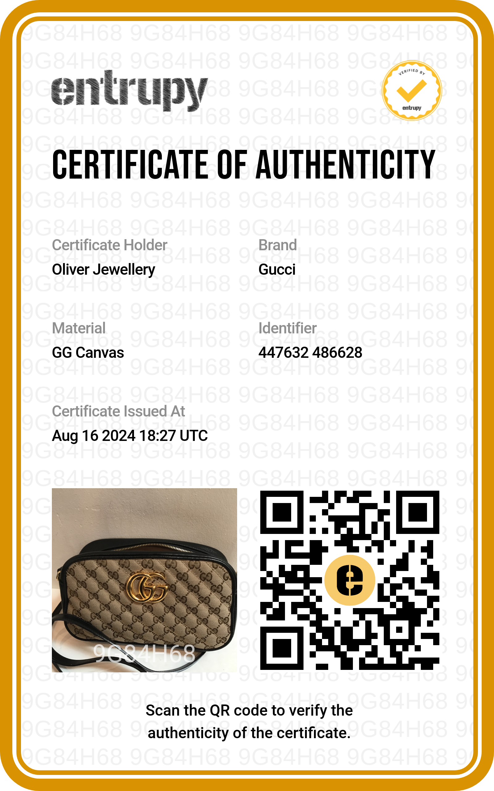 Gucci GG Canvas Marmont Matelasse Small Shoulder Bag