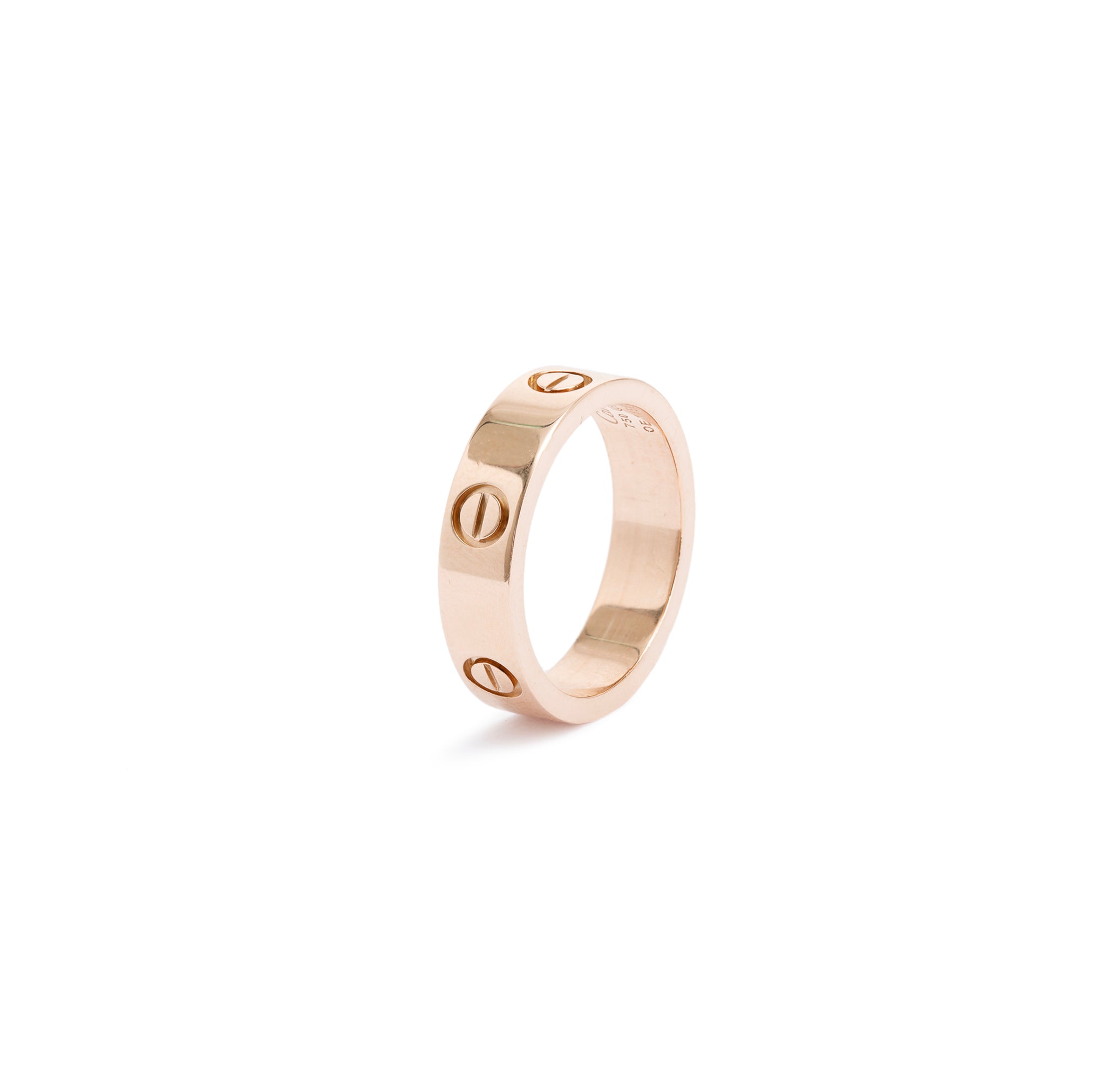 Cartier 18k Rose Gold 5.5 MM Love Ring