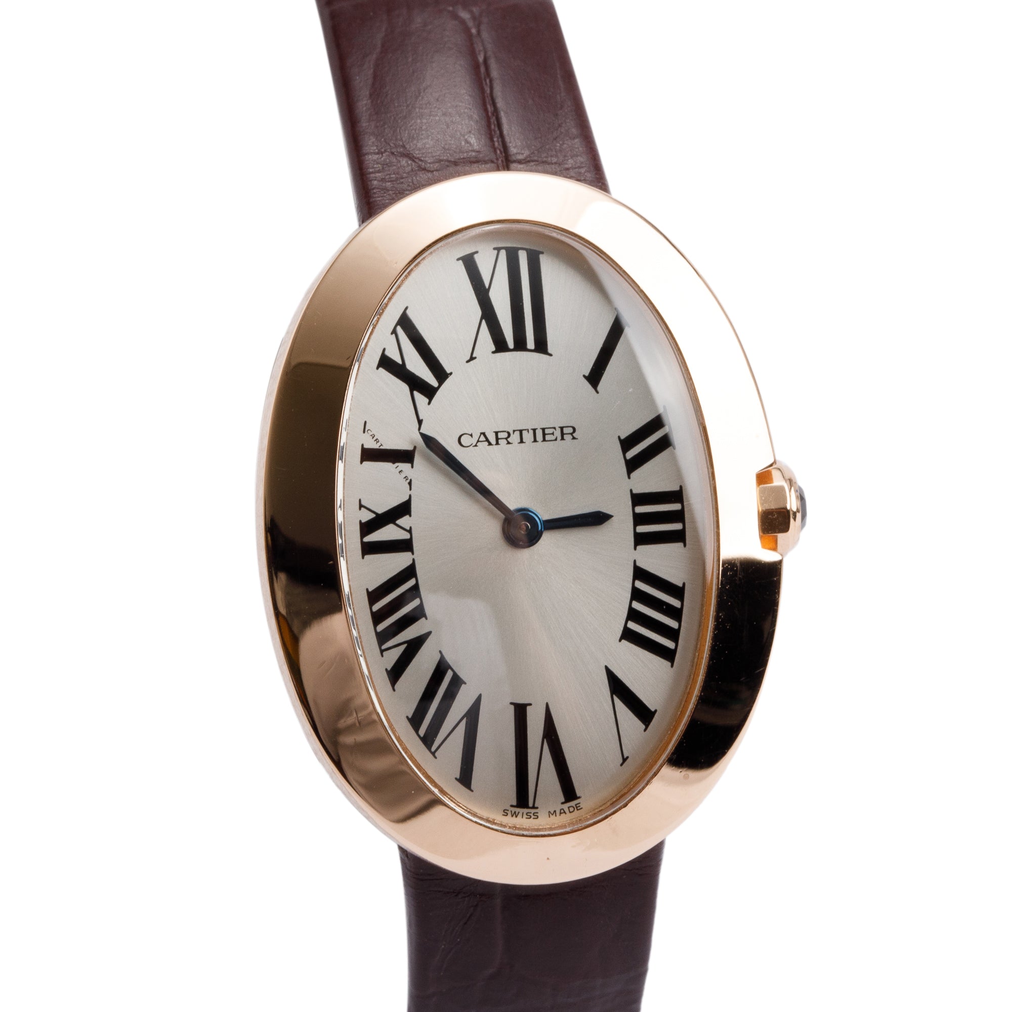 Cartier 18k Rose Gold Baignoire Watch, Small Model 3064