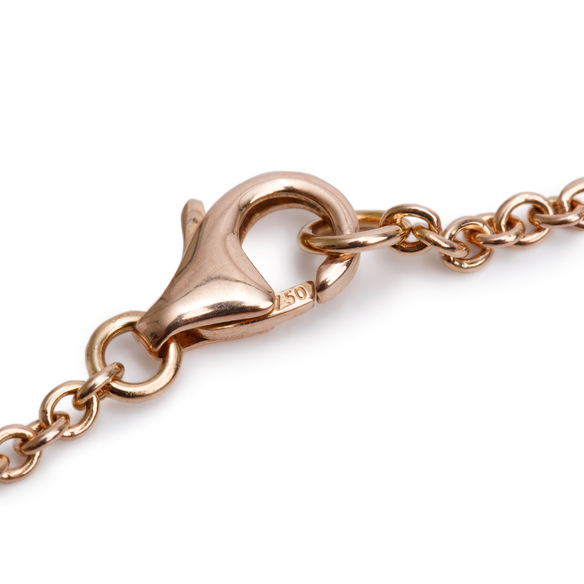 Cartier 18k Rose Gold Interlocking Love Bracelet