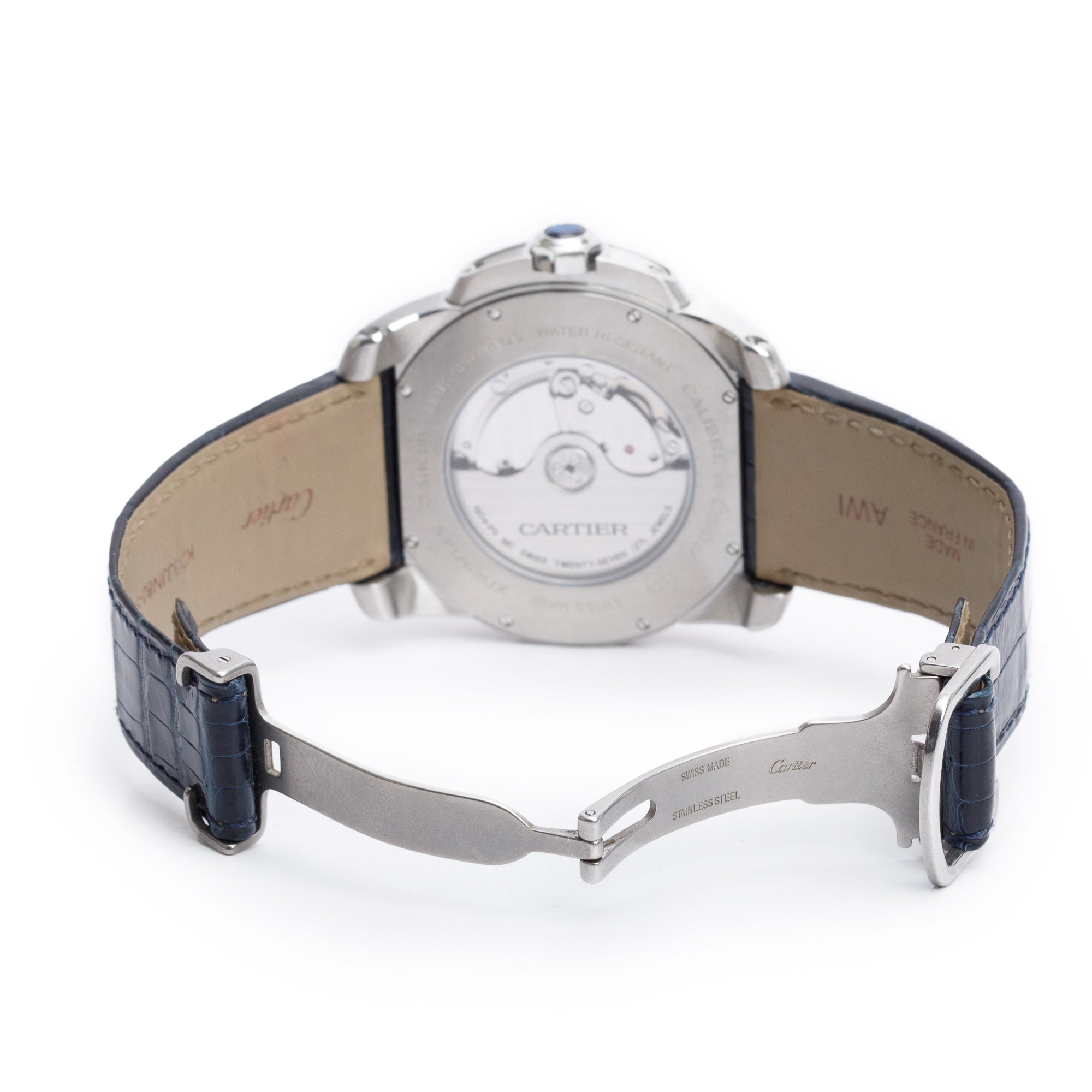 Cartier 18k Rose Gold & Stainless Steel Calibre de Cartier 42 MM Automatic Watch