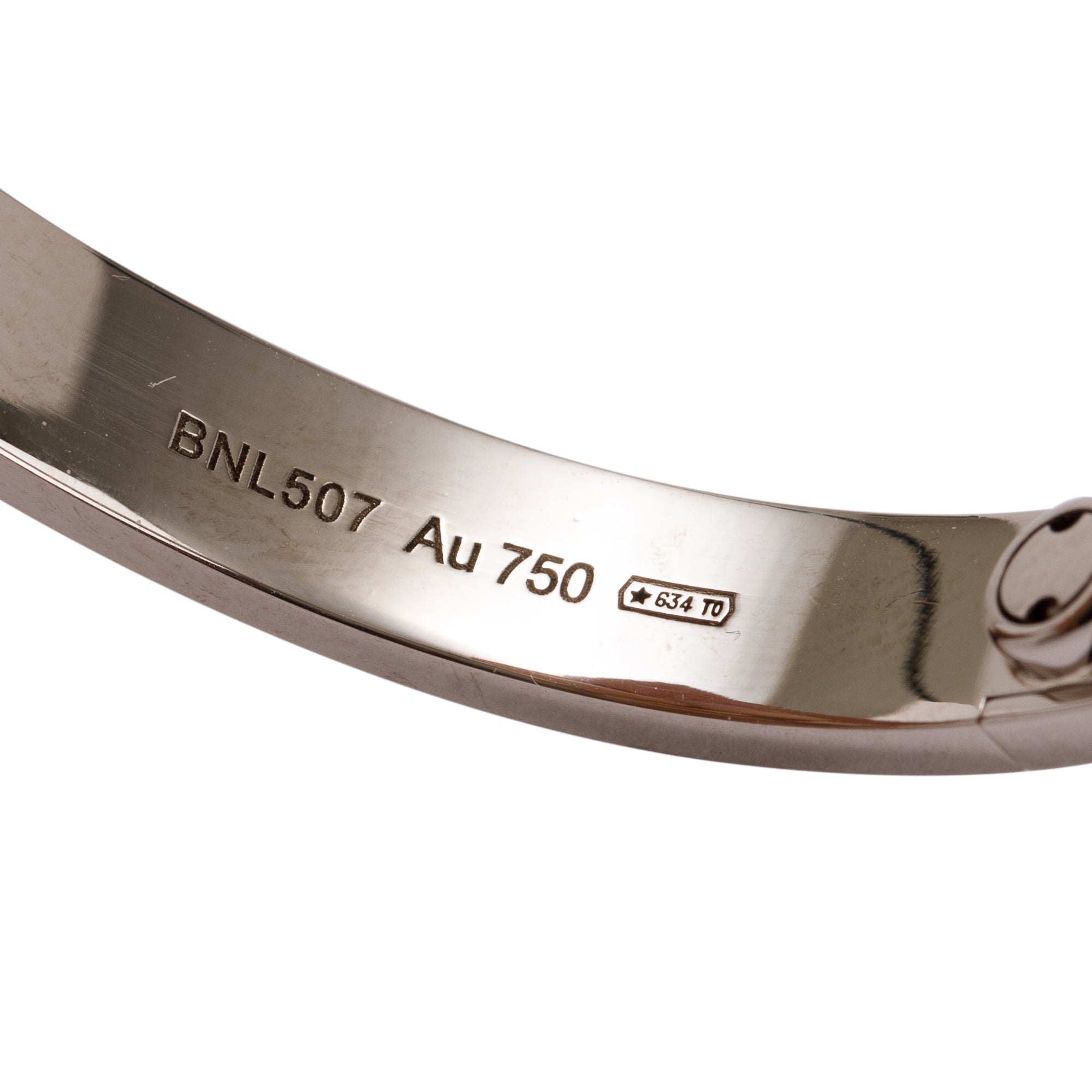 Cartier 18k White Gold Love Bracelet