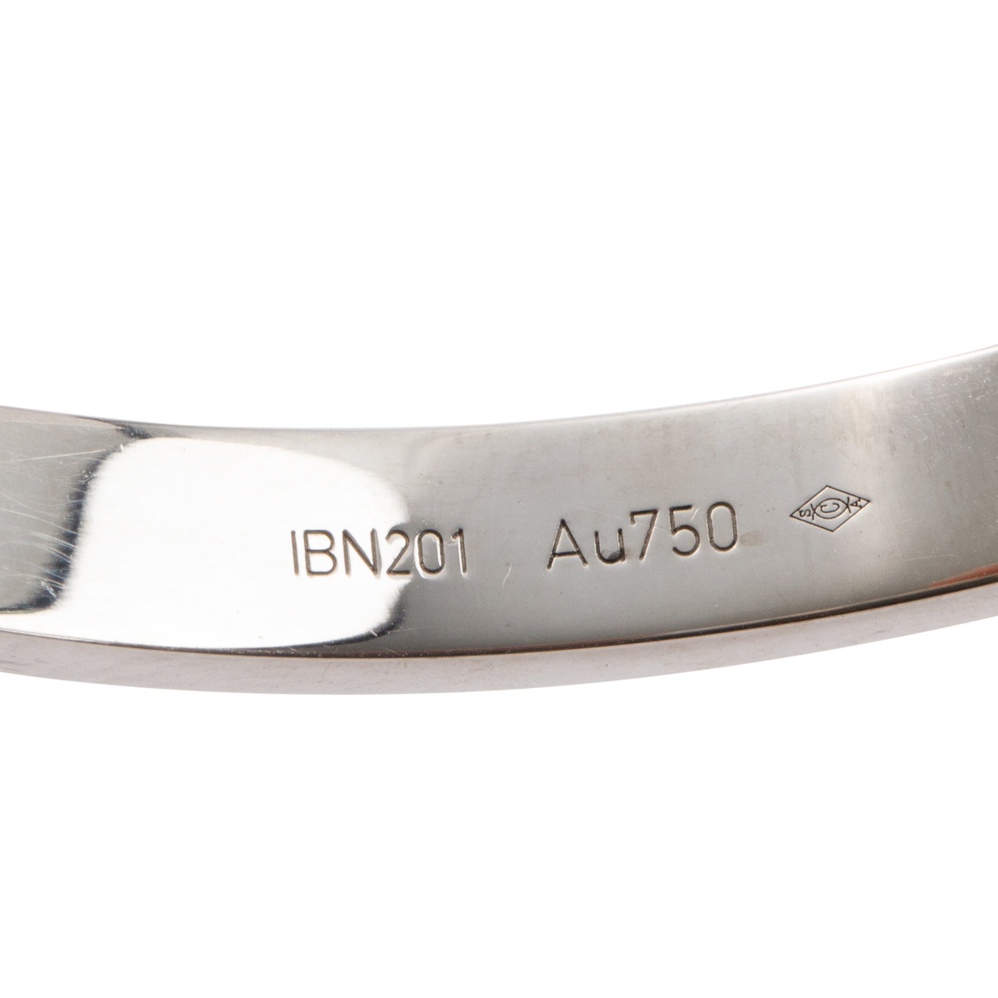 Cartier 18k White Gold Love Bracelet, Size 20 w/ Certificate