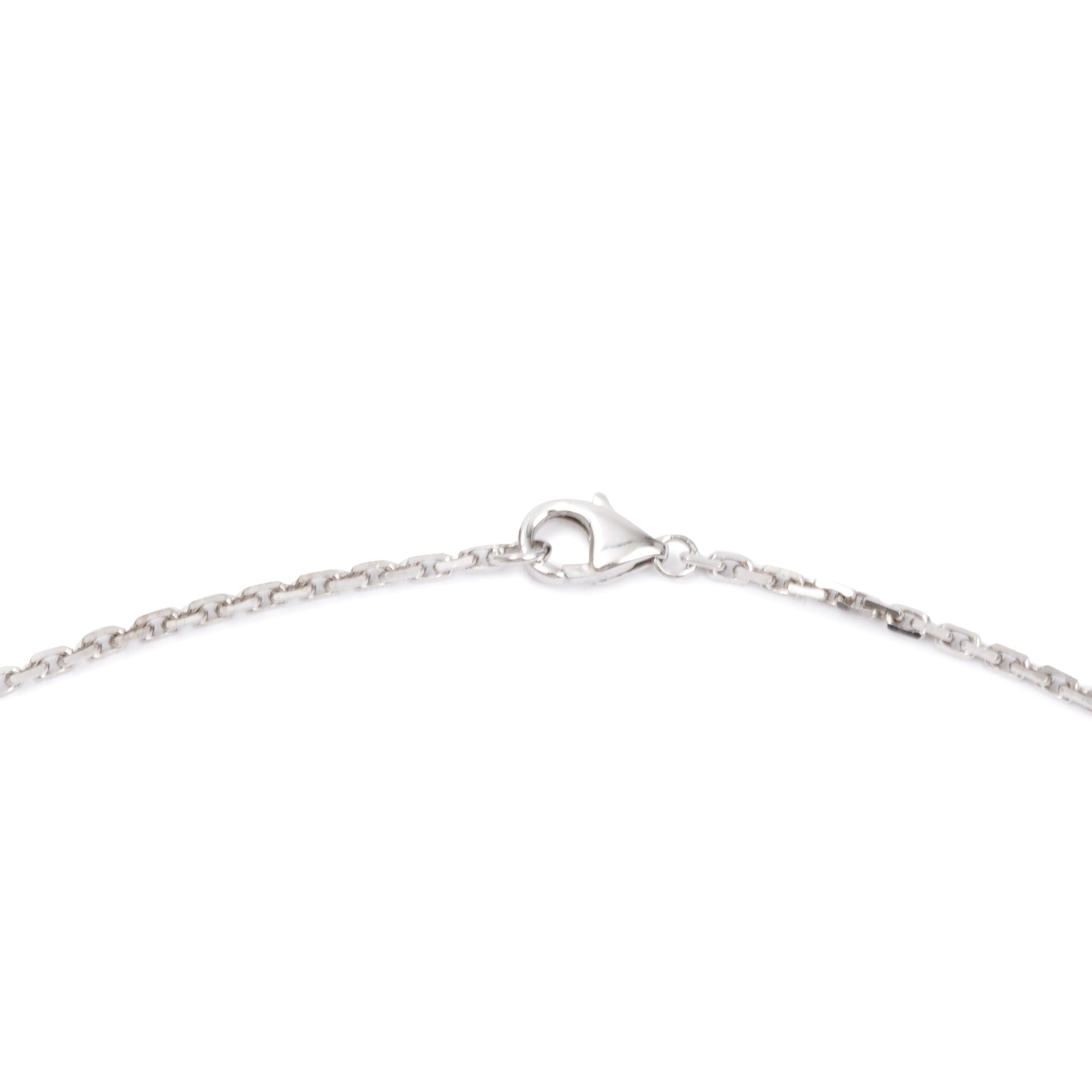 Cartier 18k White Gold Love Pendant Necklace