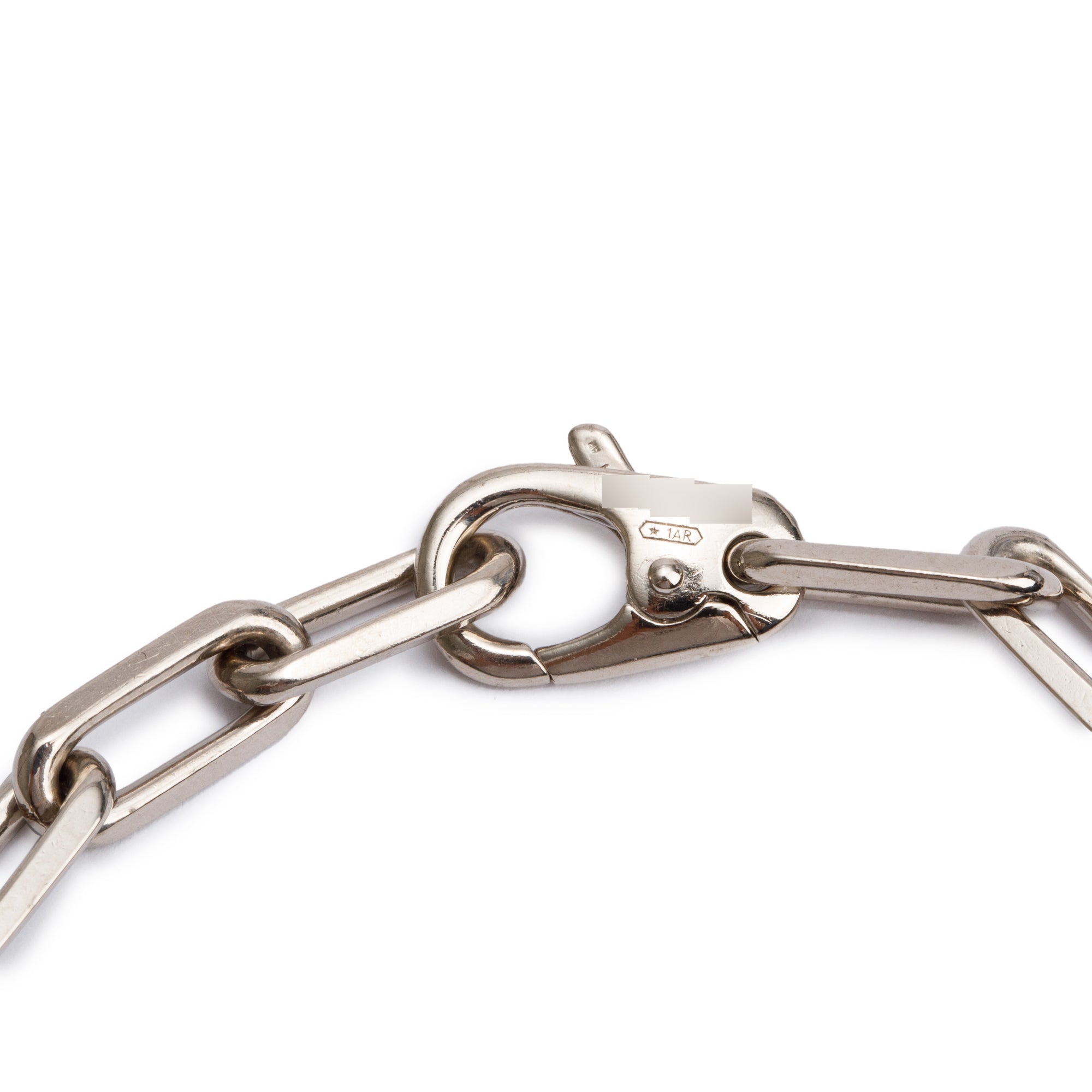 Cartier 18k White Gold Santos de Cartier Bracelet