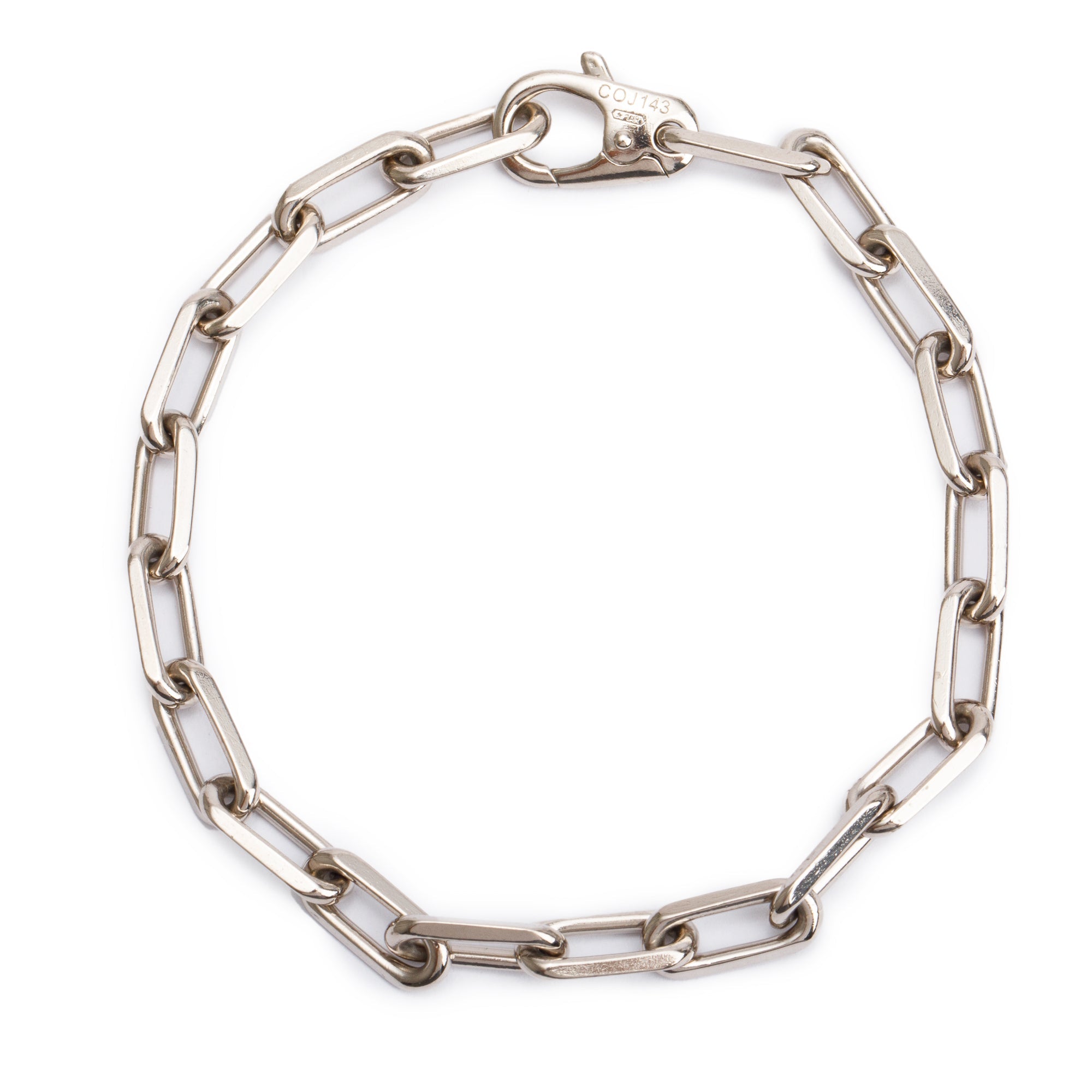 Cartier 18k White Gold Santos de Cartier Bracelet