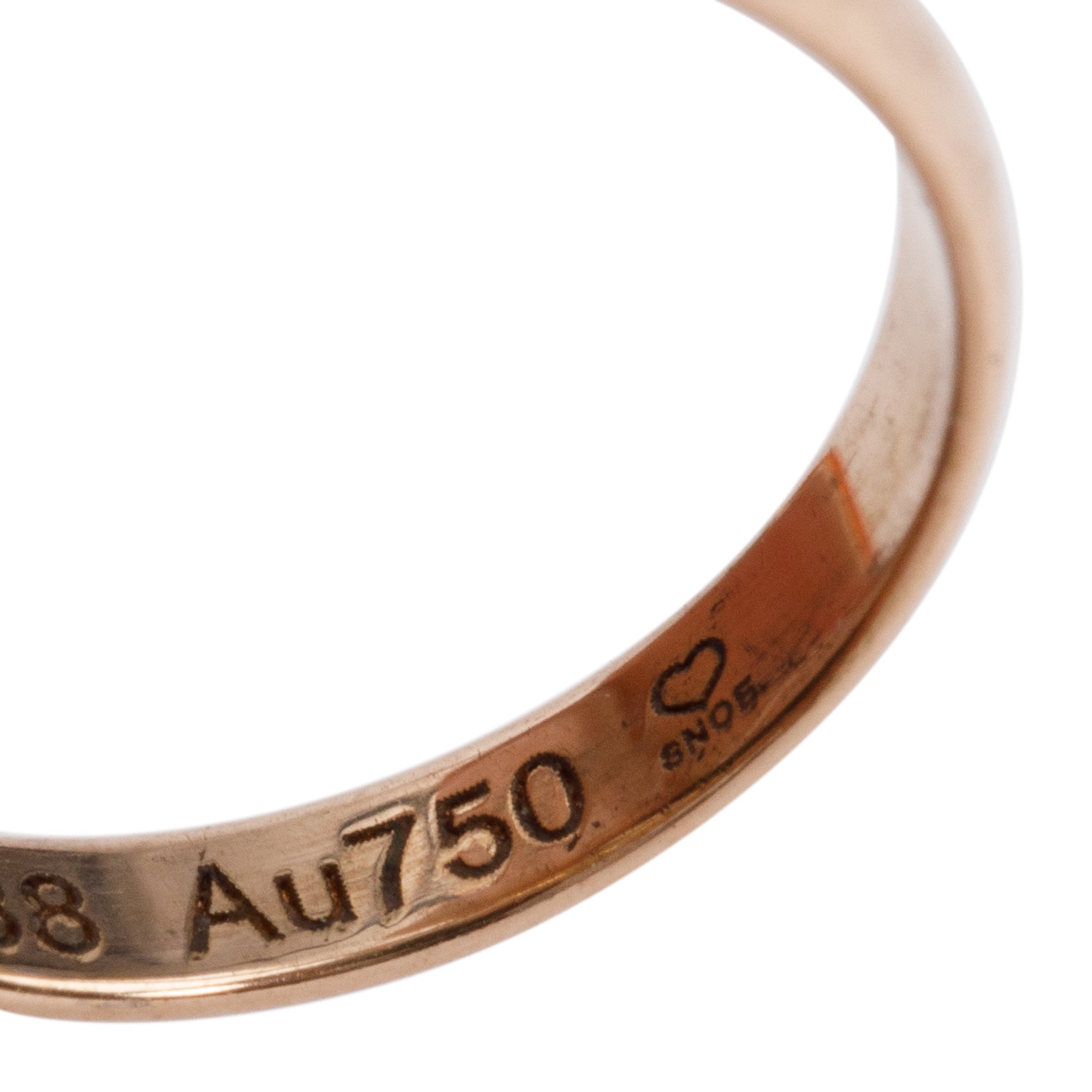 Cartier 18k White, Yellow & Rose Gold Trinity Cord Bracelet