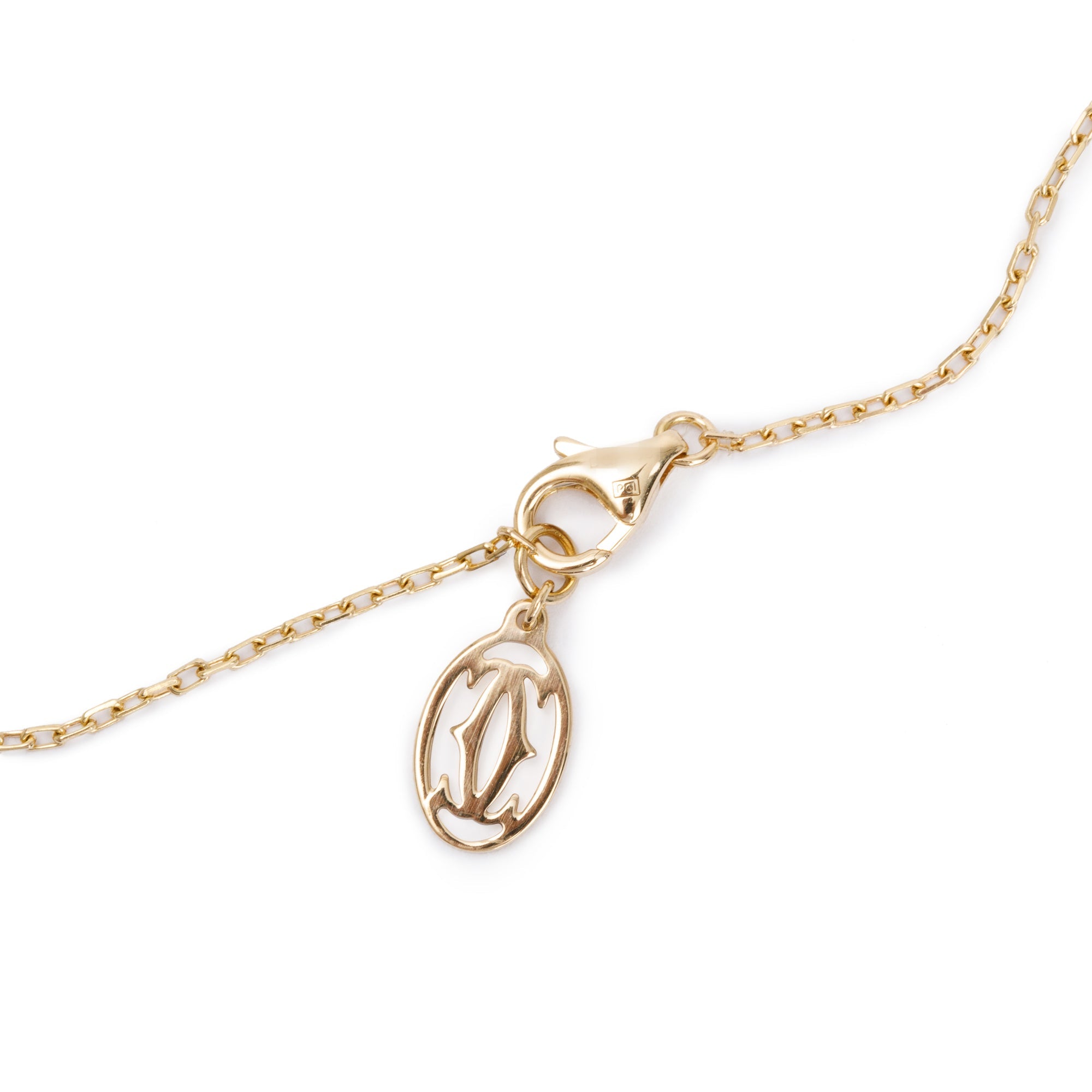 Cartier 18k Yellow Gold D'Amour Necklace, Small Model w/ Box