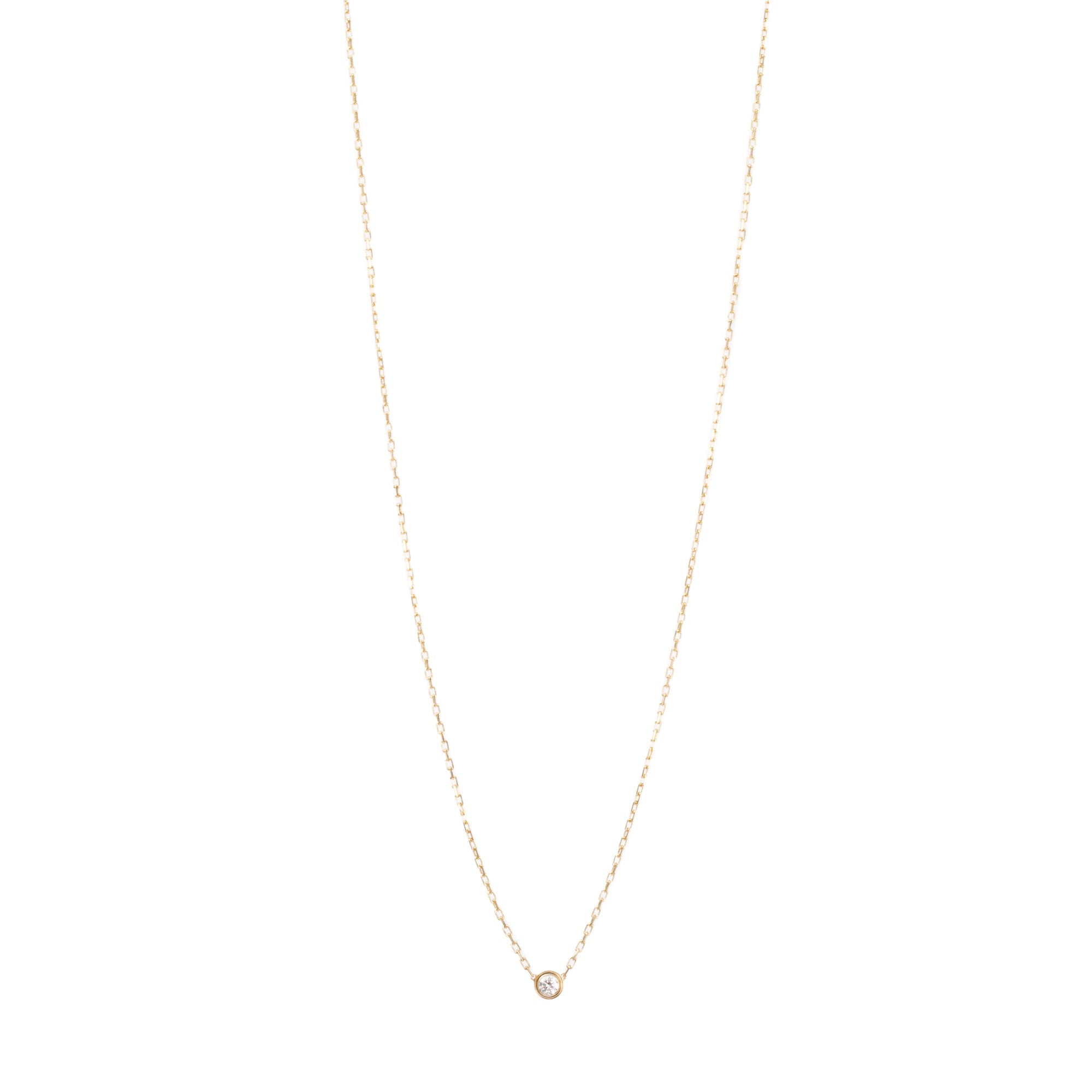 Cartier 18k Yellow Gold D'Amour Necklace, Small Model w/ Box