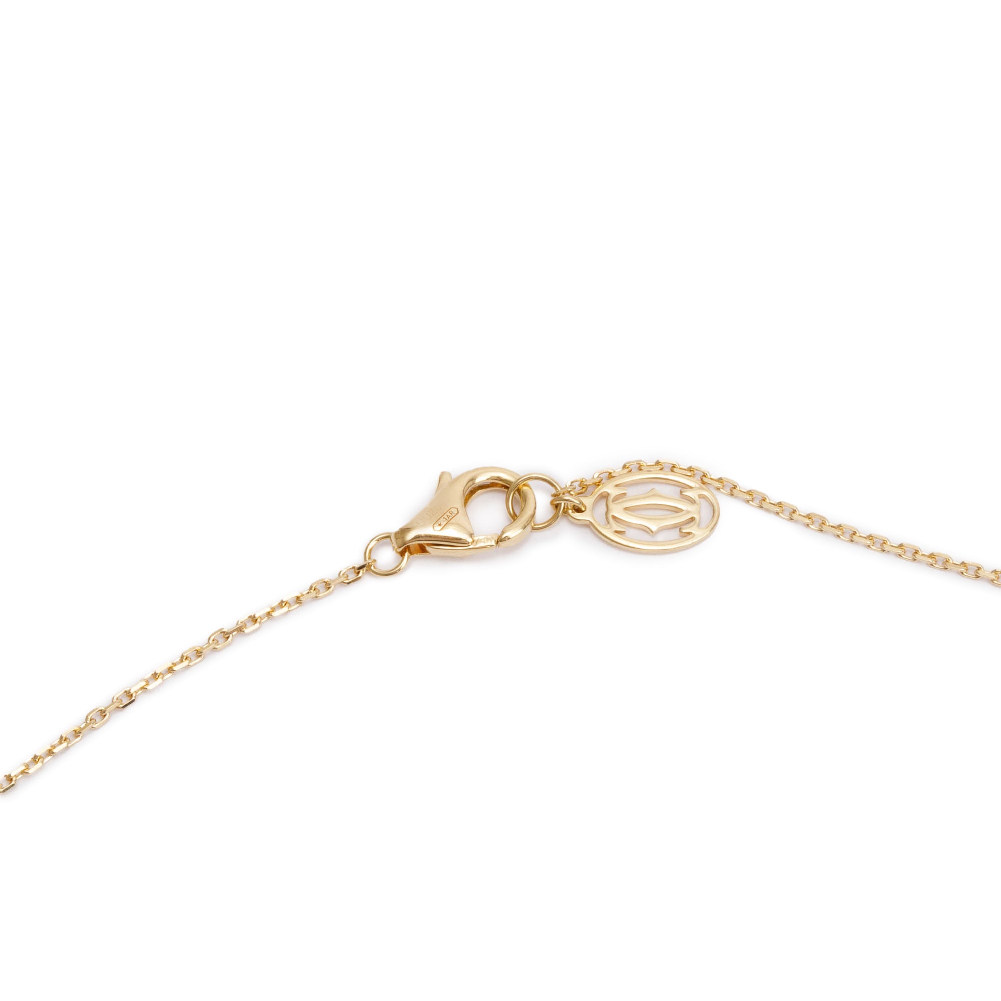 Cartier 18k Yellow Gold D'Amour Necklace, XS Model w/ Receipt