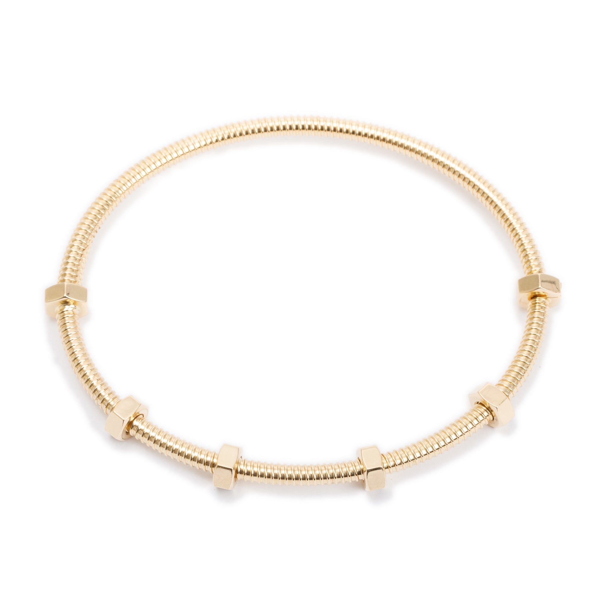 Ecrou de Cartier Bracelet size 17 | Pampillonia Jewelers | Estate and  Designer Jewelry