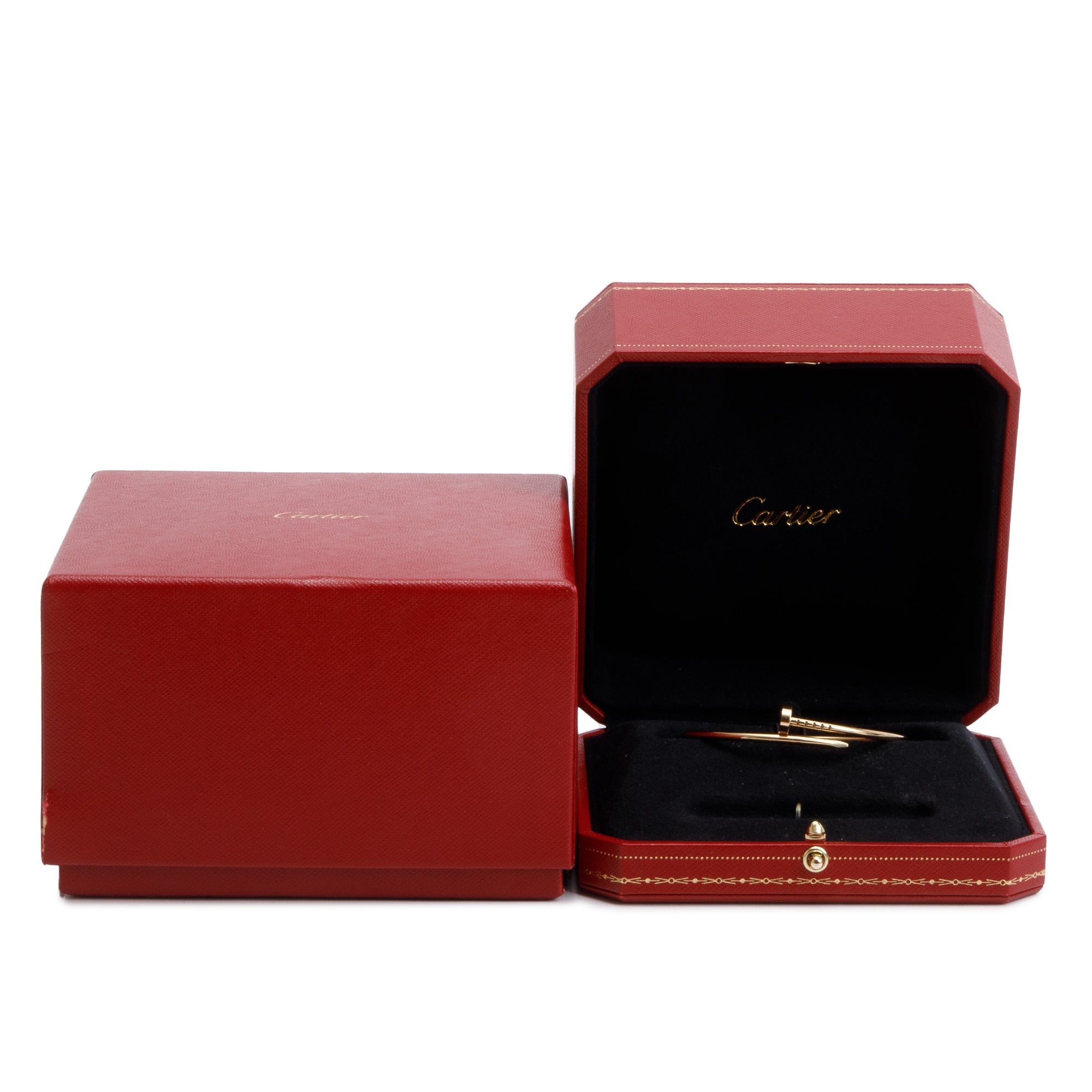 Cartier 18k Yellow Gold Juste Un Clou Bracelet, Small Model, Size 16 w/ Box