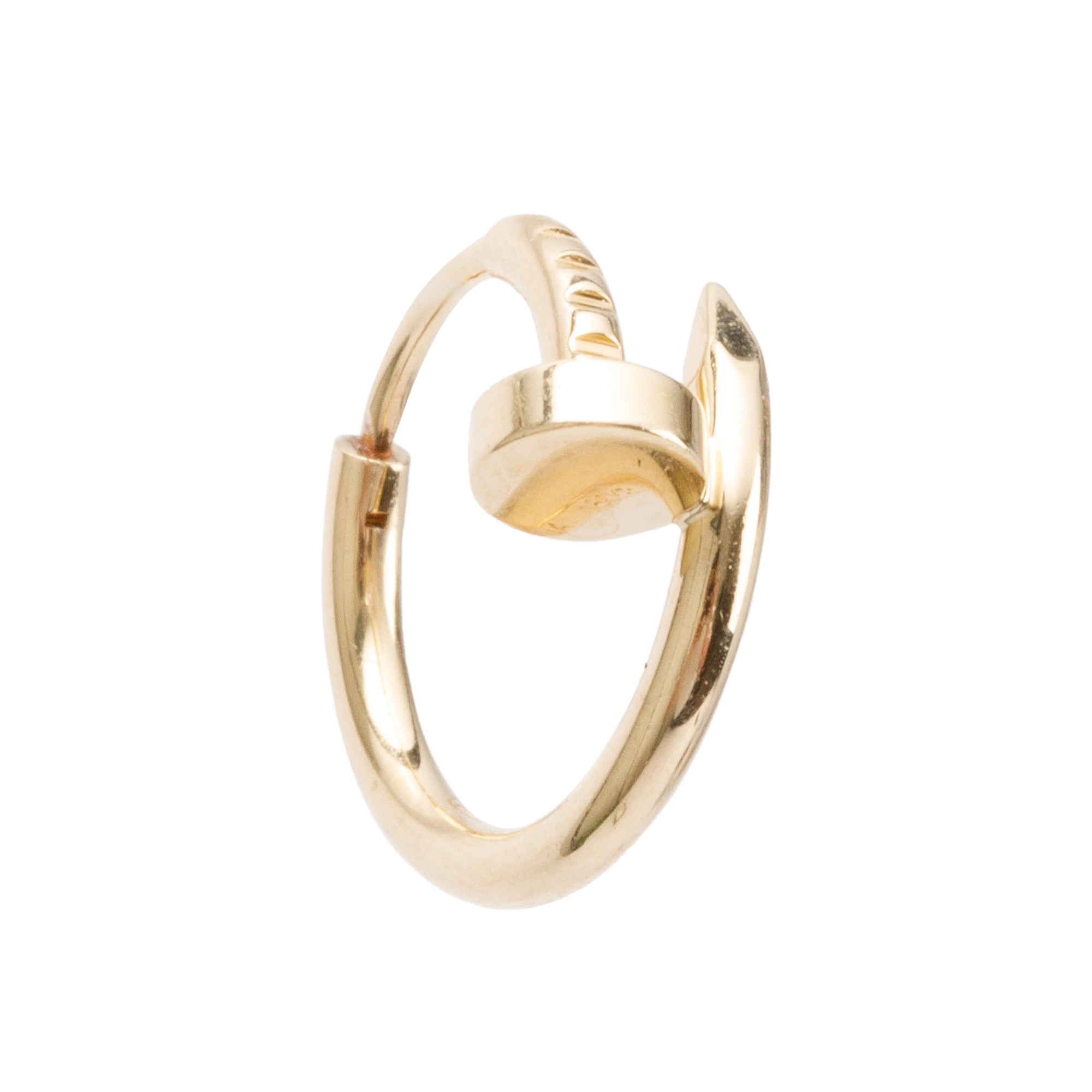 Cartier 18k Yellow Gold Juste un Clou Single Earring