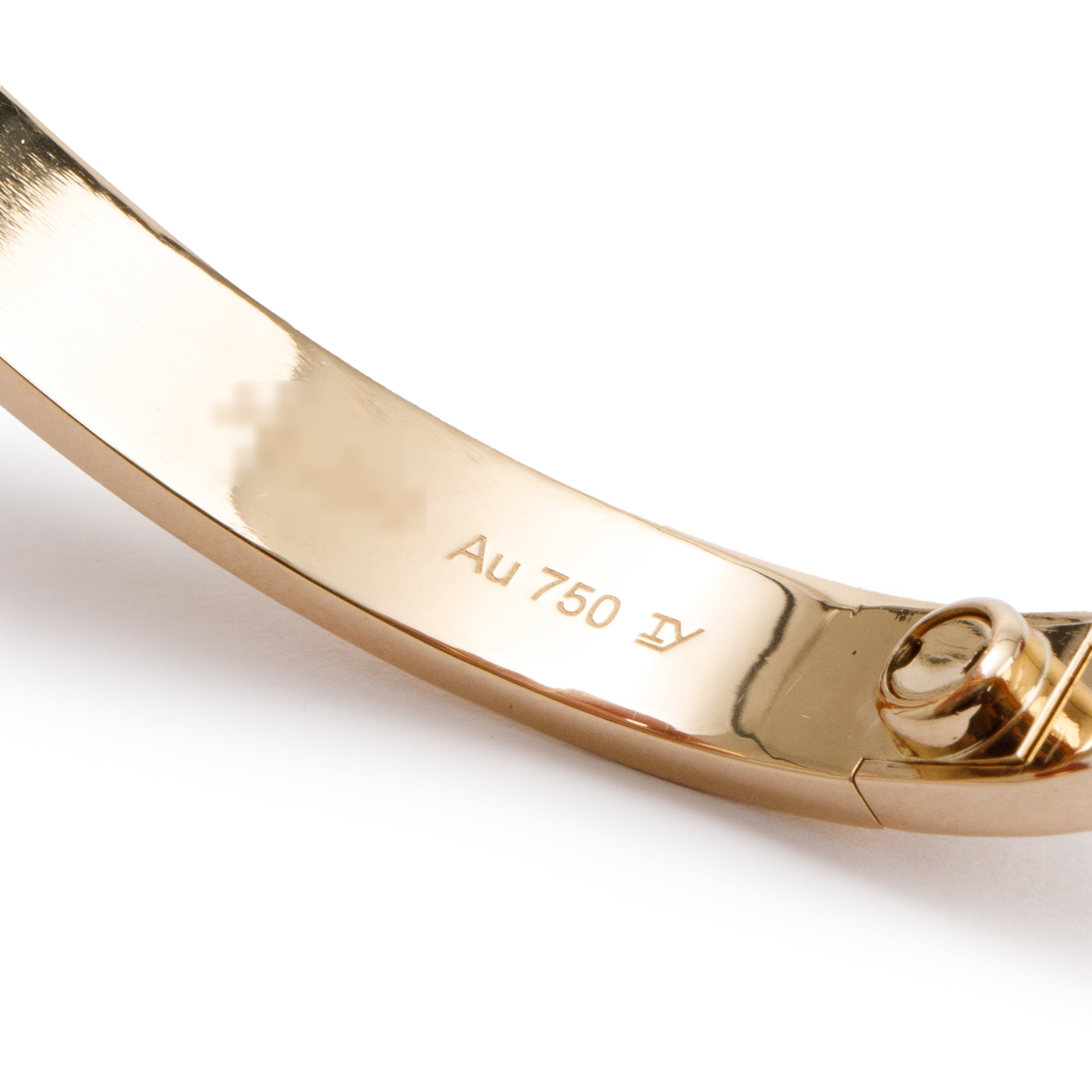 Cartier 18k Yellow Gold Love Bracelet, Size 18 w/ Box & Certificate