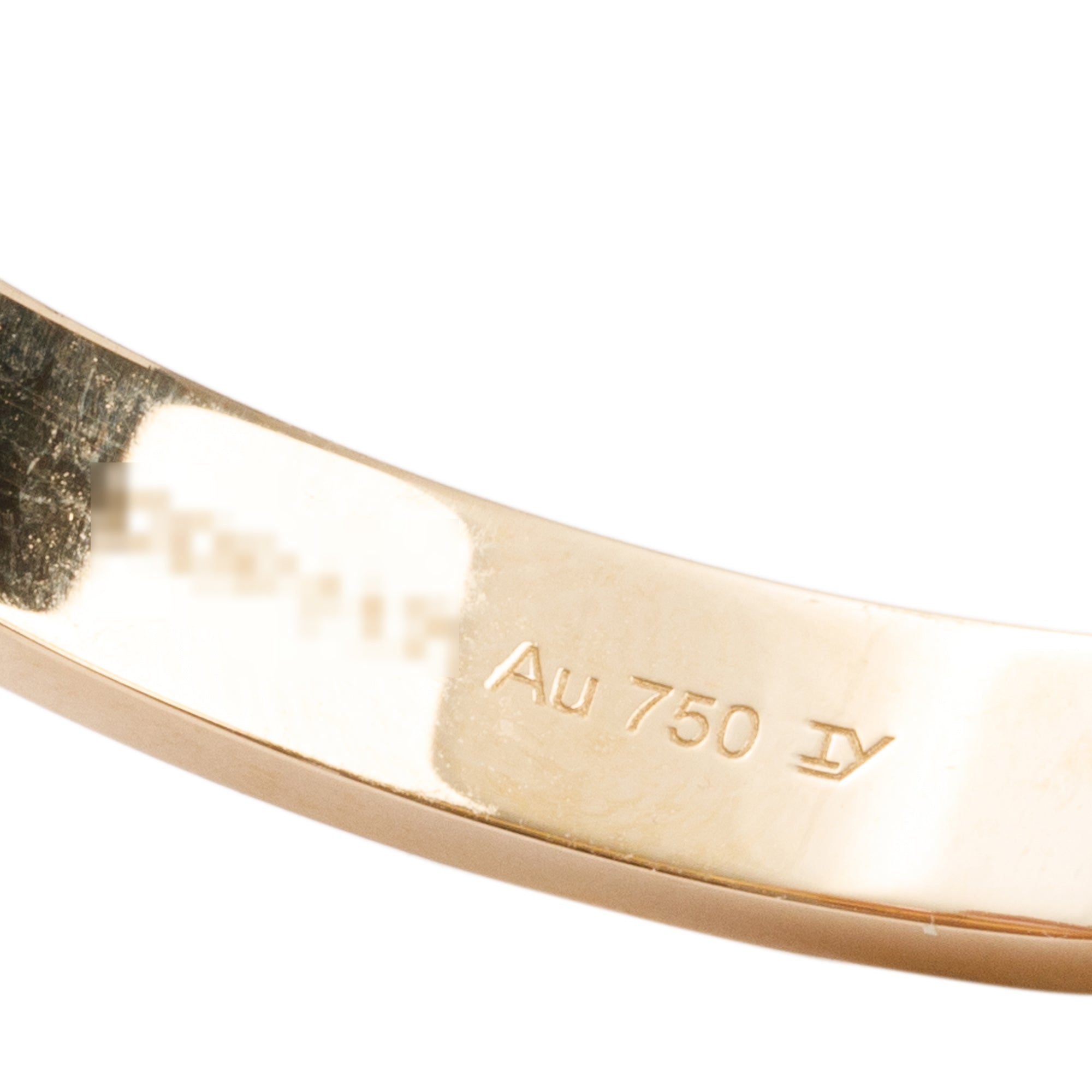 Cartier 18k Yellow Gold Love Bracelet, Size 18 w/ Receipt & Certificate