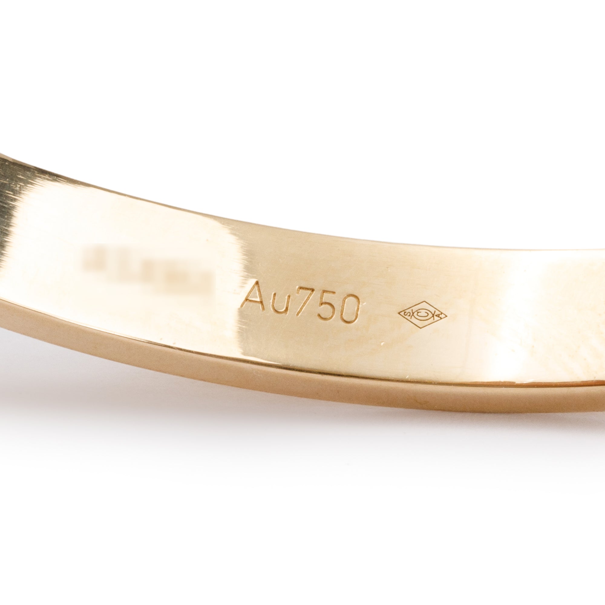 Cartier 18k Yellow Gold Love Bracelet, Size 21 w/ Box & Receipt